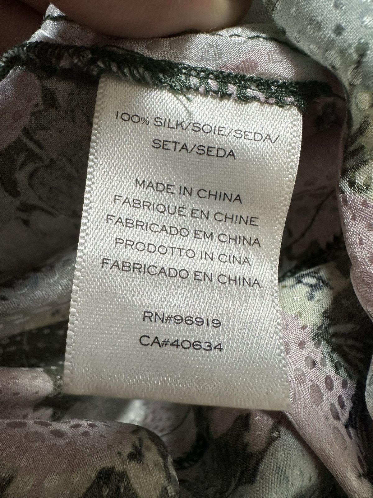 Marc Jacobs Marc Jacobs Green Floral Silk The 40s Skirt Size 25" / US 0 / IT 36 - 9 Thumbnail