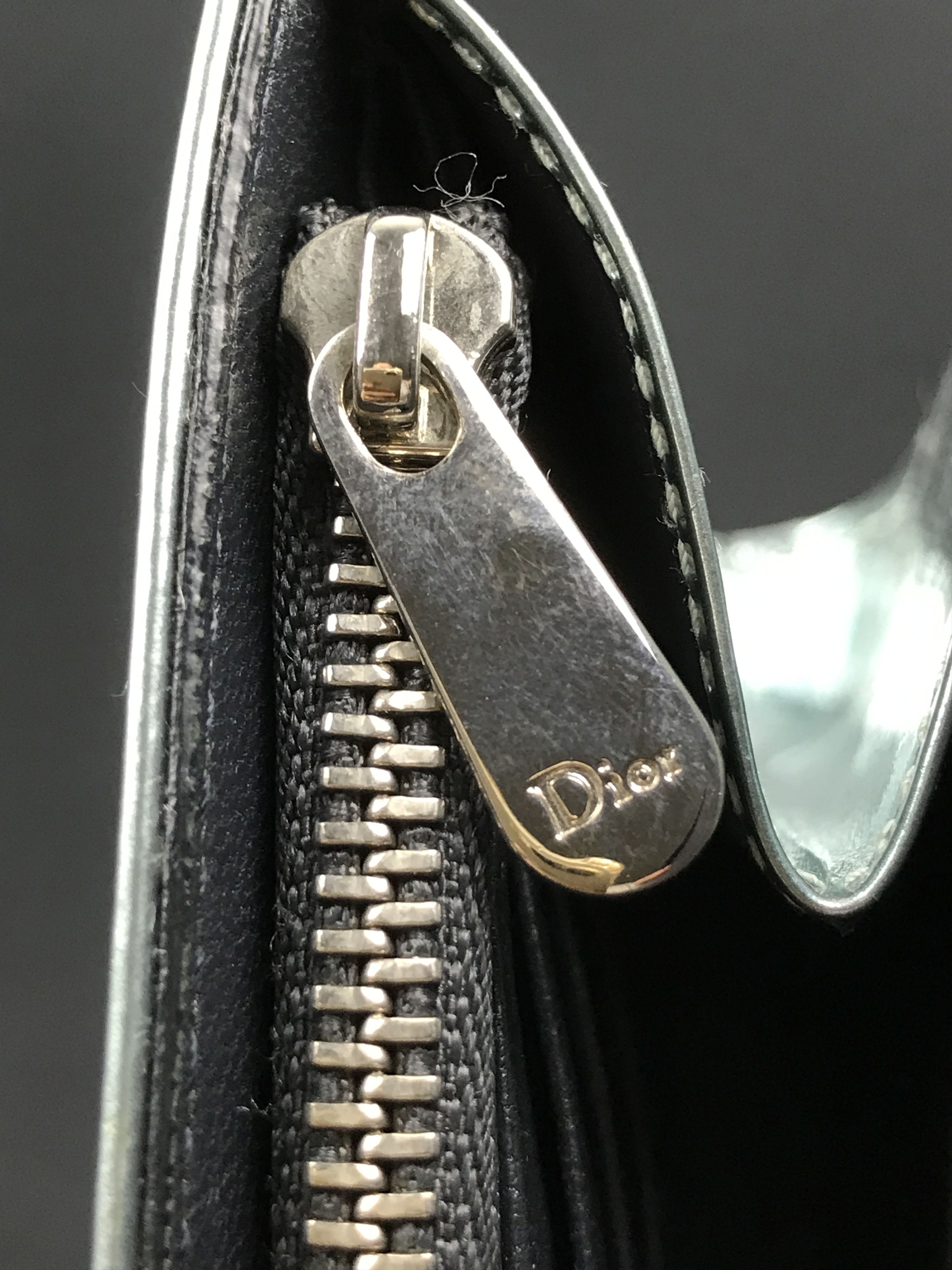 Christian Dior Monsieur Christian Dior Micro-Cannage Clutch Bag Without Chain Size ONE SIZE - 12 Thumbnail