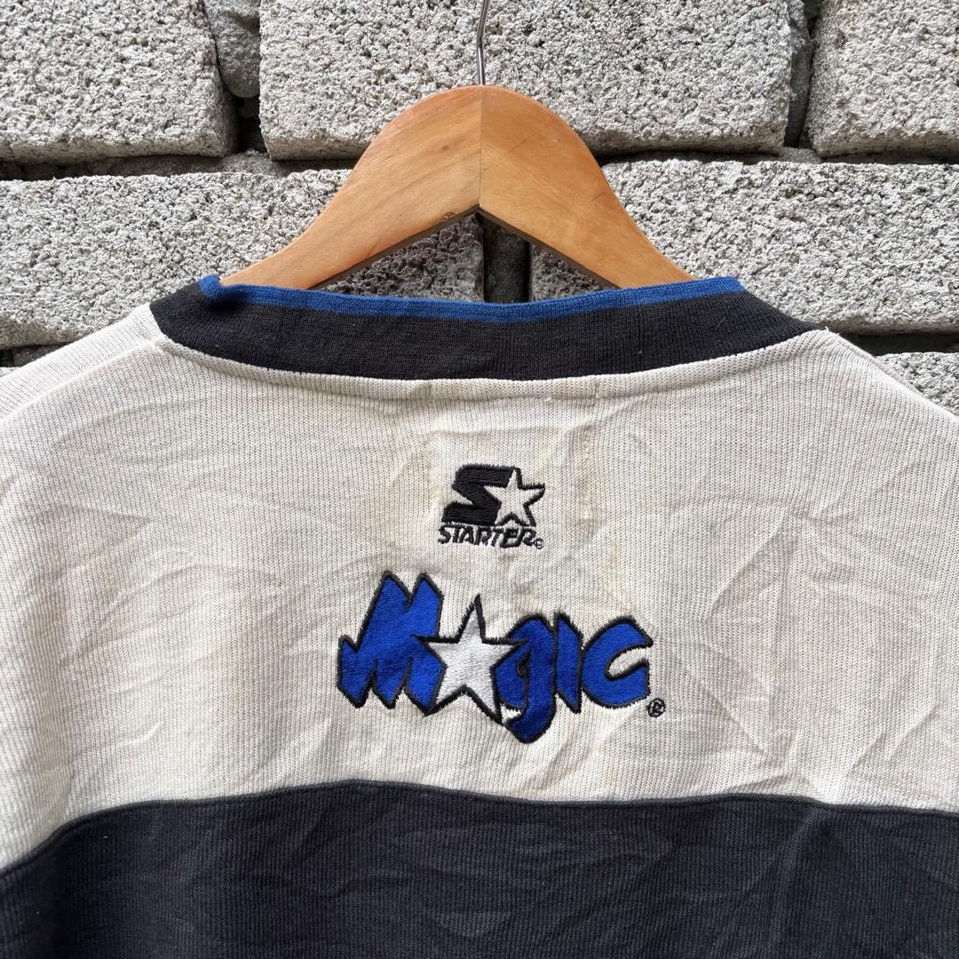 Starter × Vintage Vintage 90s Orlando Magic Starter Jersey Sweater Shirt Size US M / EU 48-50 / 2 - 6 Thumbnail