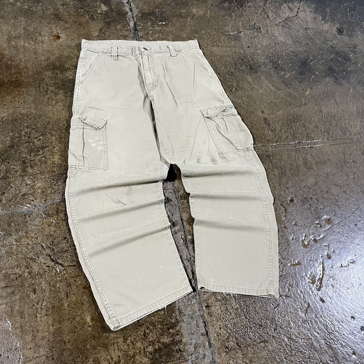 JNCO × Vintage × Wrangler Crazy Y2K Wrangler Cargo Pants Baggy Wide Leg Skater JNCO Size US 34 / EU 50 - 5 Thumbnail