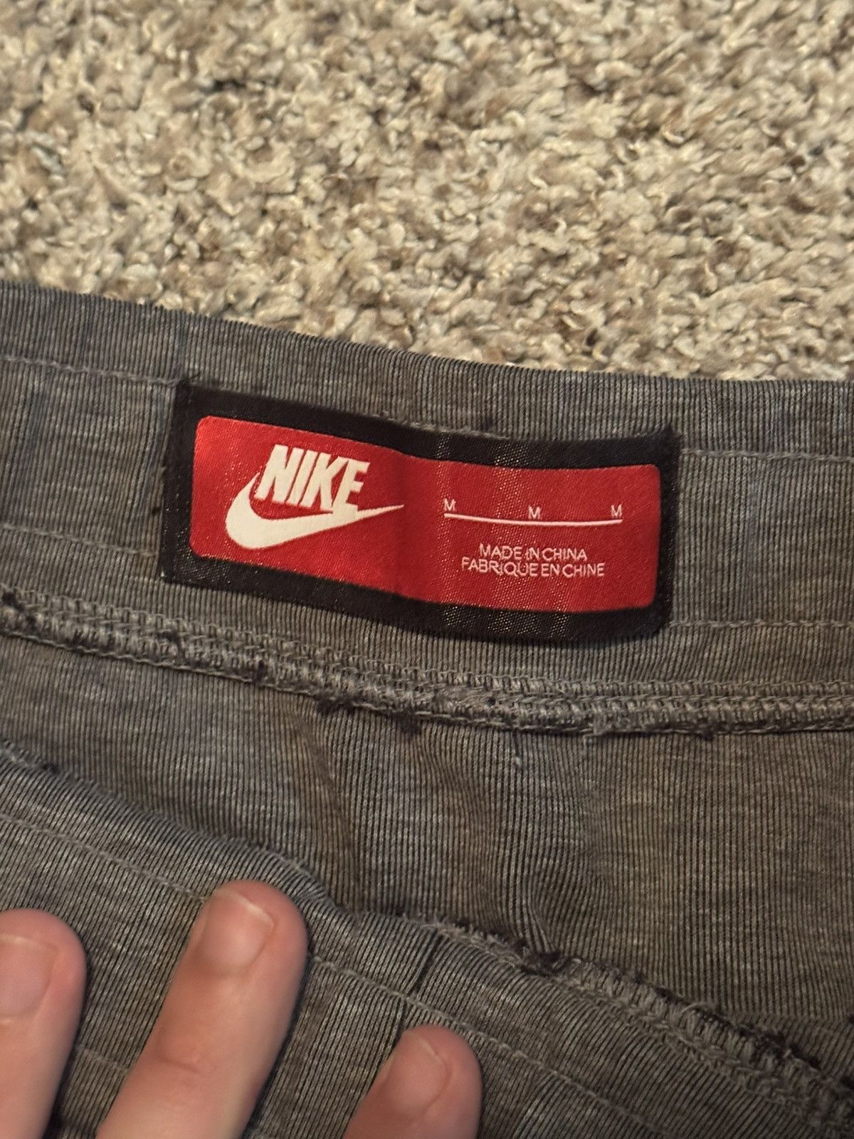 Nike Nike Tech Fleece Joggers Charcoal Heather – Size M Size US 30 / EU 46 - 3 Thumbnail