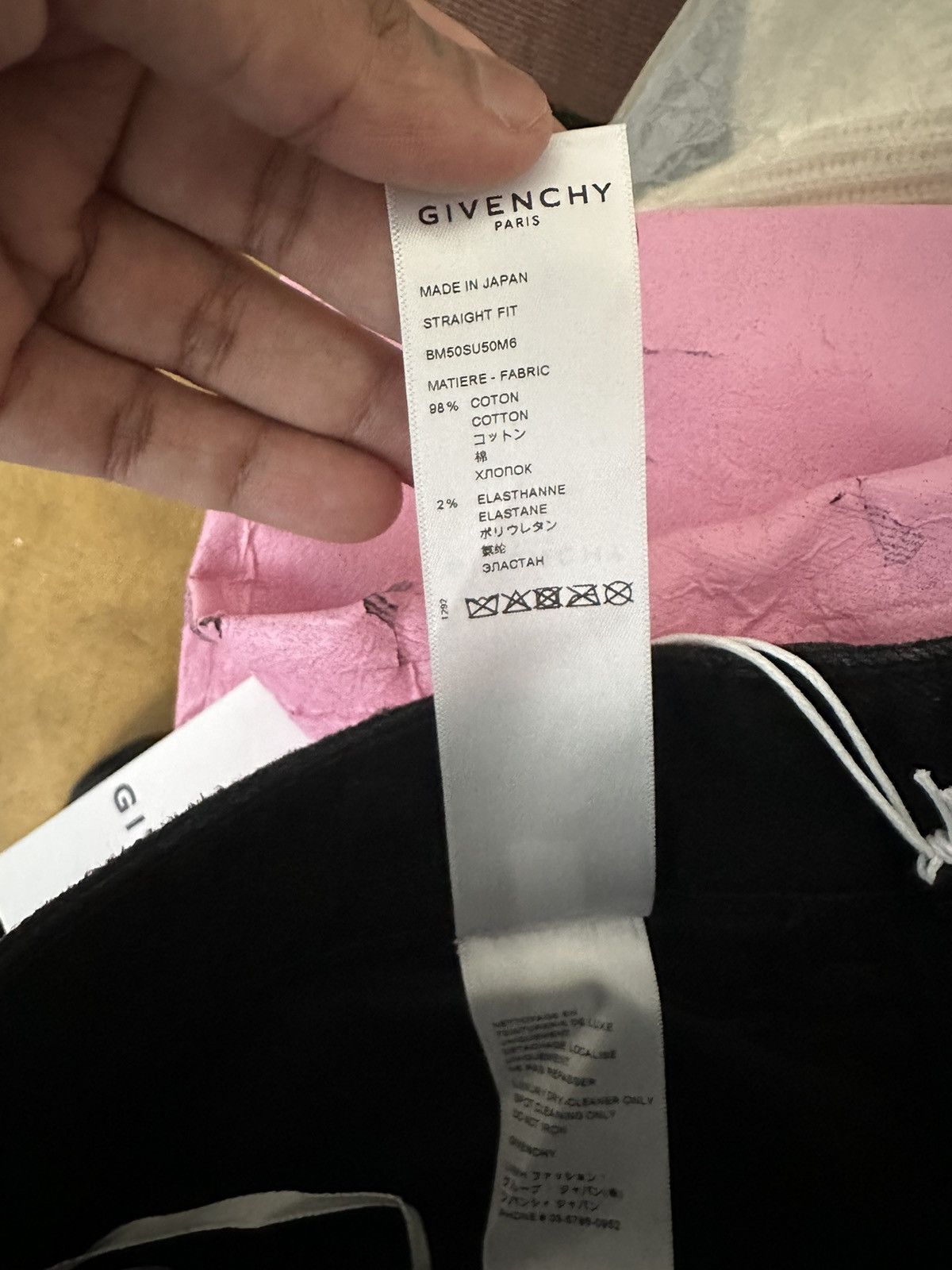 Givenchy Givenchy Pink Painted Jeans Playboi Carti Size US 34 / EU 50 - 16 Thumbnail
