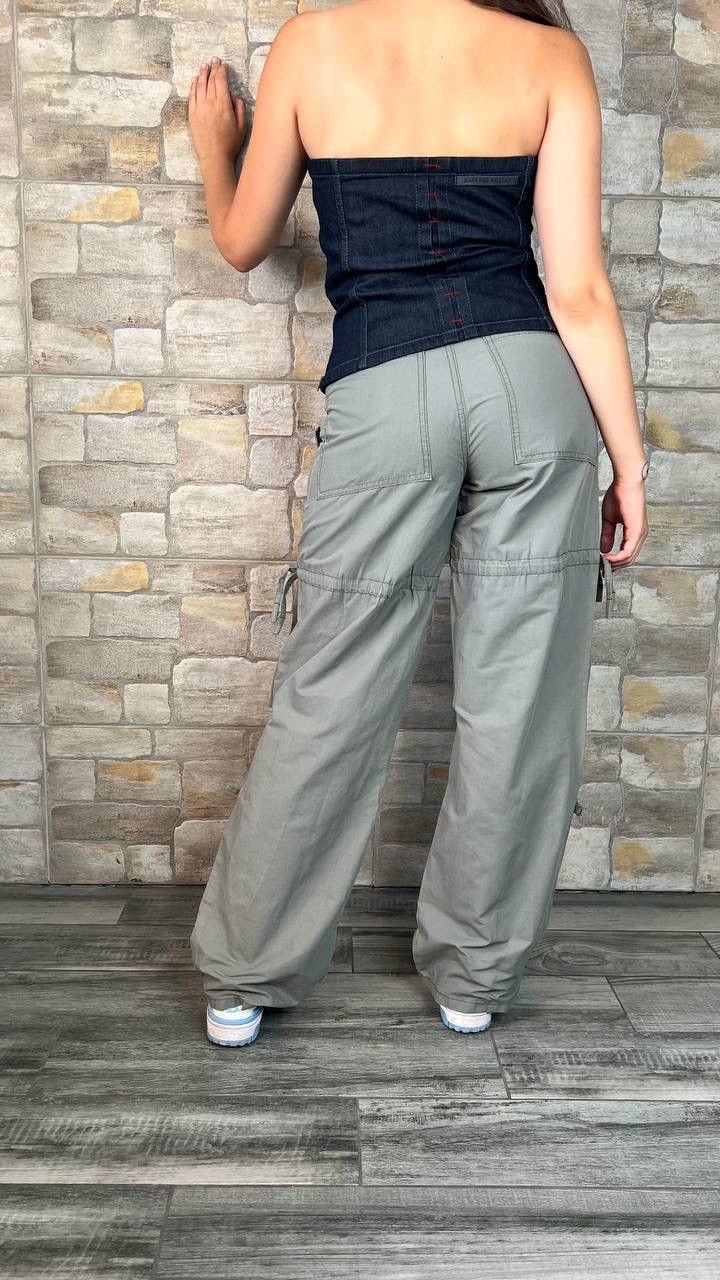 Designer × Marithe + Francois Girbaud Marithe Francois Girbaud Parachute Bondage Cargo Pants Size 28" / US 6 / IT 42 - 4 Thumbnail