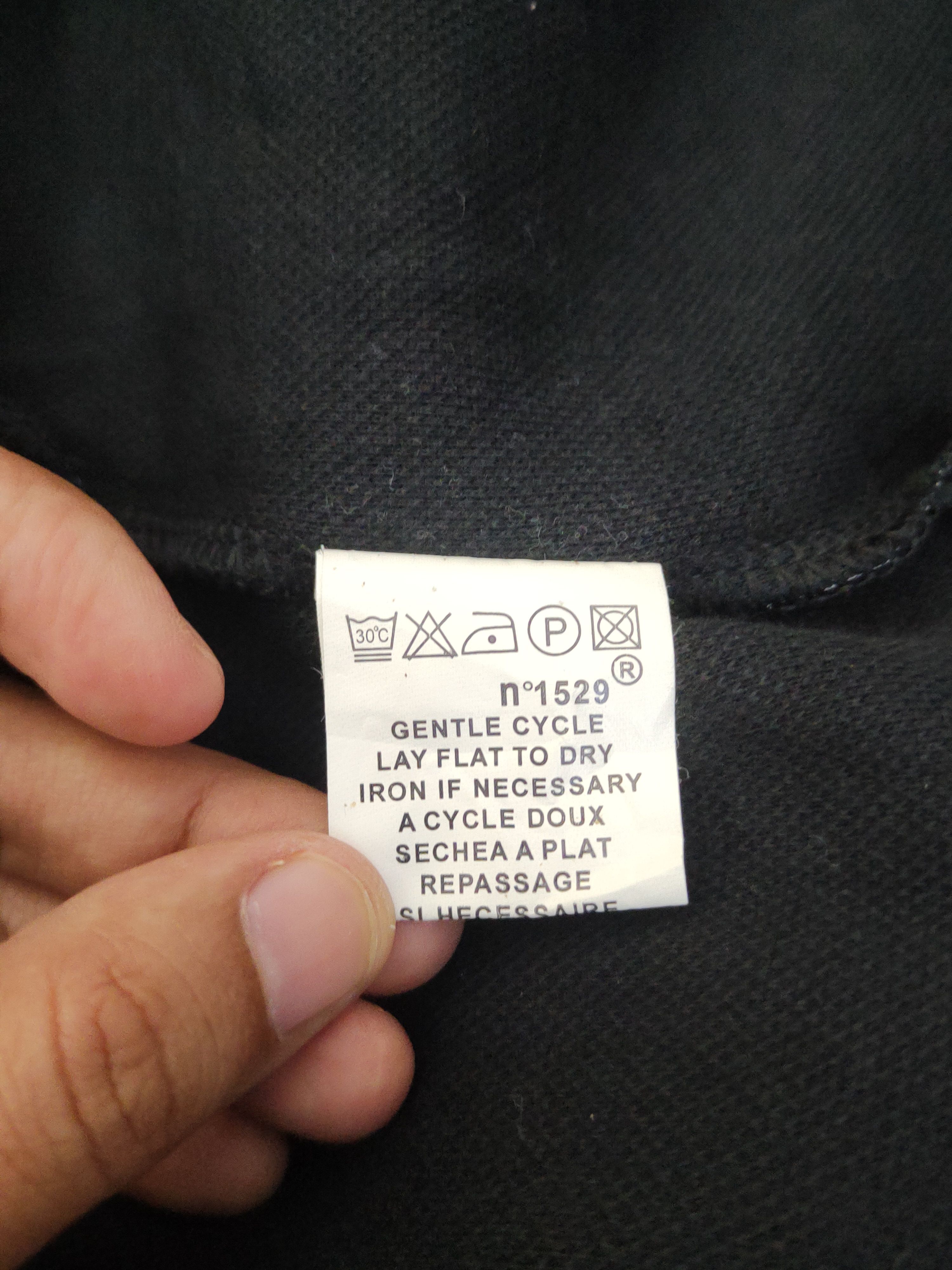 Burberry Burberry checkered Black Long Sleeve Polos #W2267 Size US L / EU 52-54 / 3 - 11 Thumbnail
