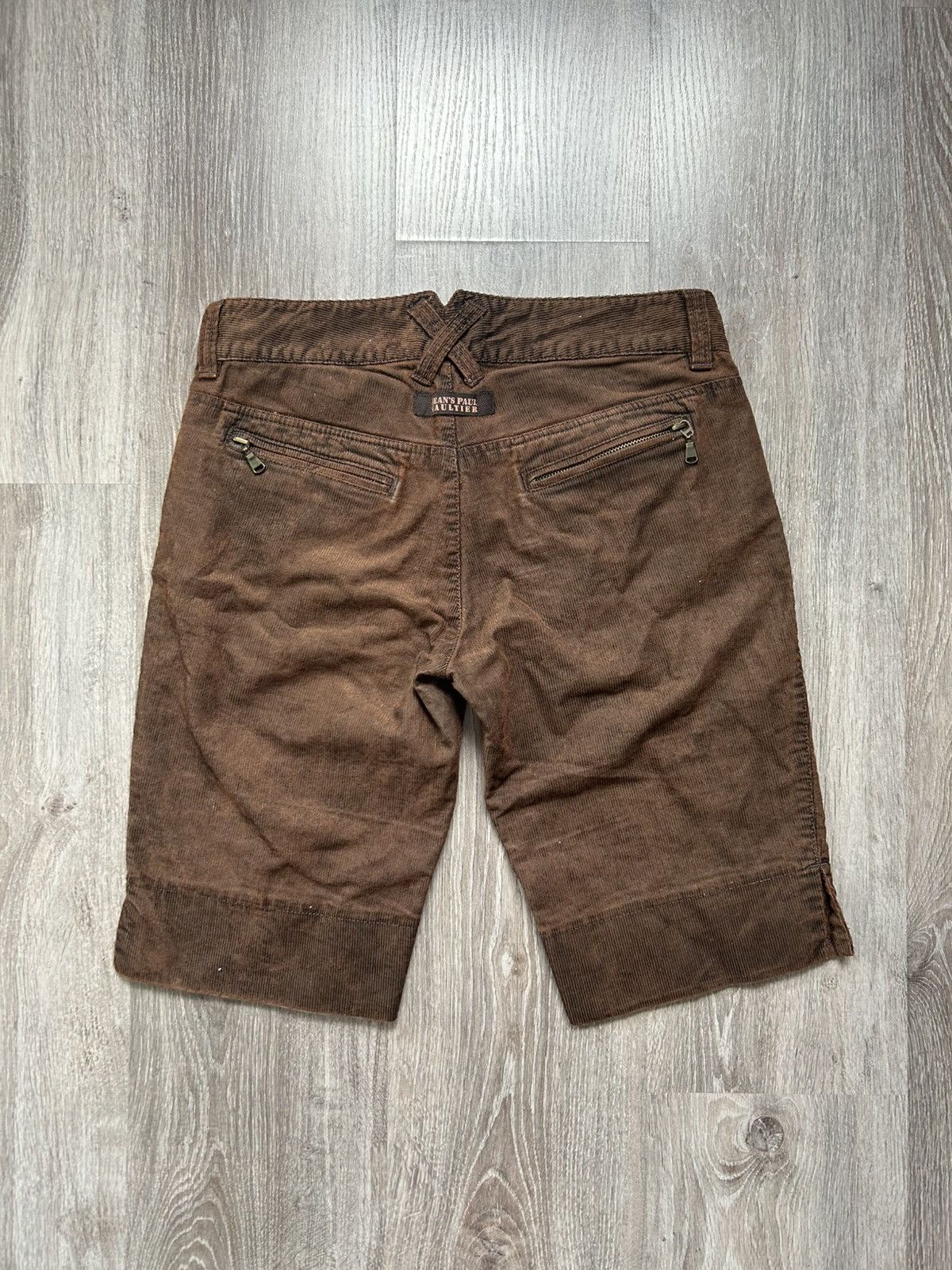 Jean Paul Gaultier Jean Paul Gaultier Women's Corduroy Trousers Size 28" / US 6 / IT 42 - 5 Thumbnail