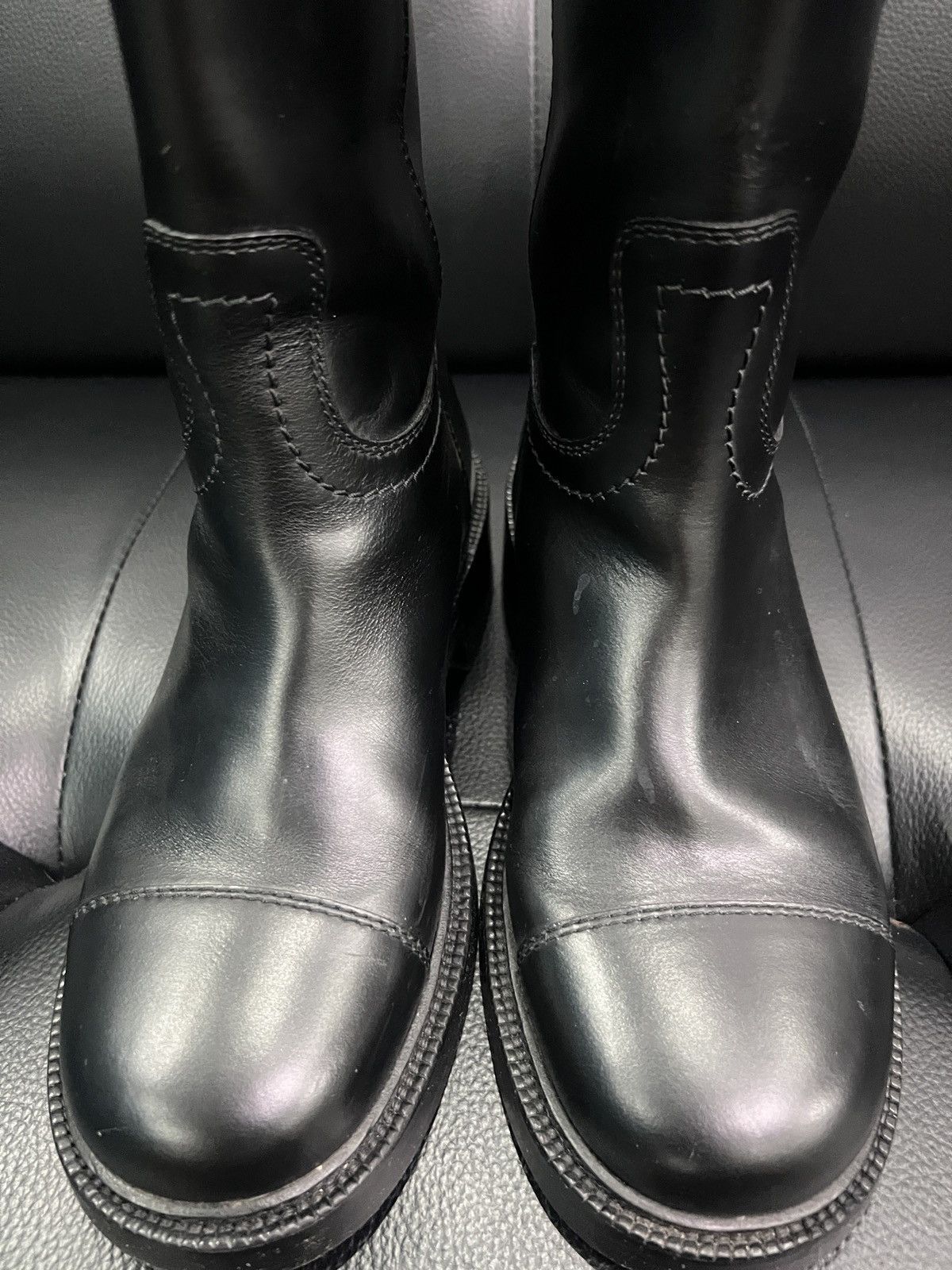 Chanel Chanel Double C Mid-Calf Riding Boots Size US 8 / IT 38 - 12 Thumbnail