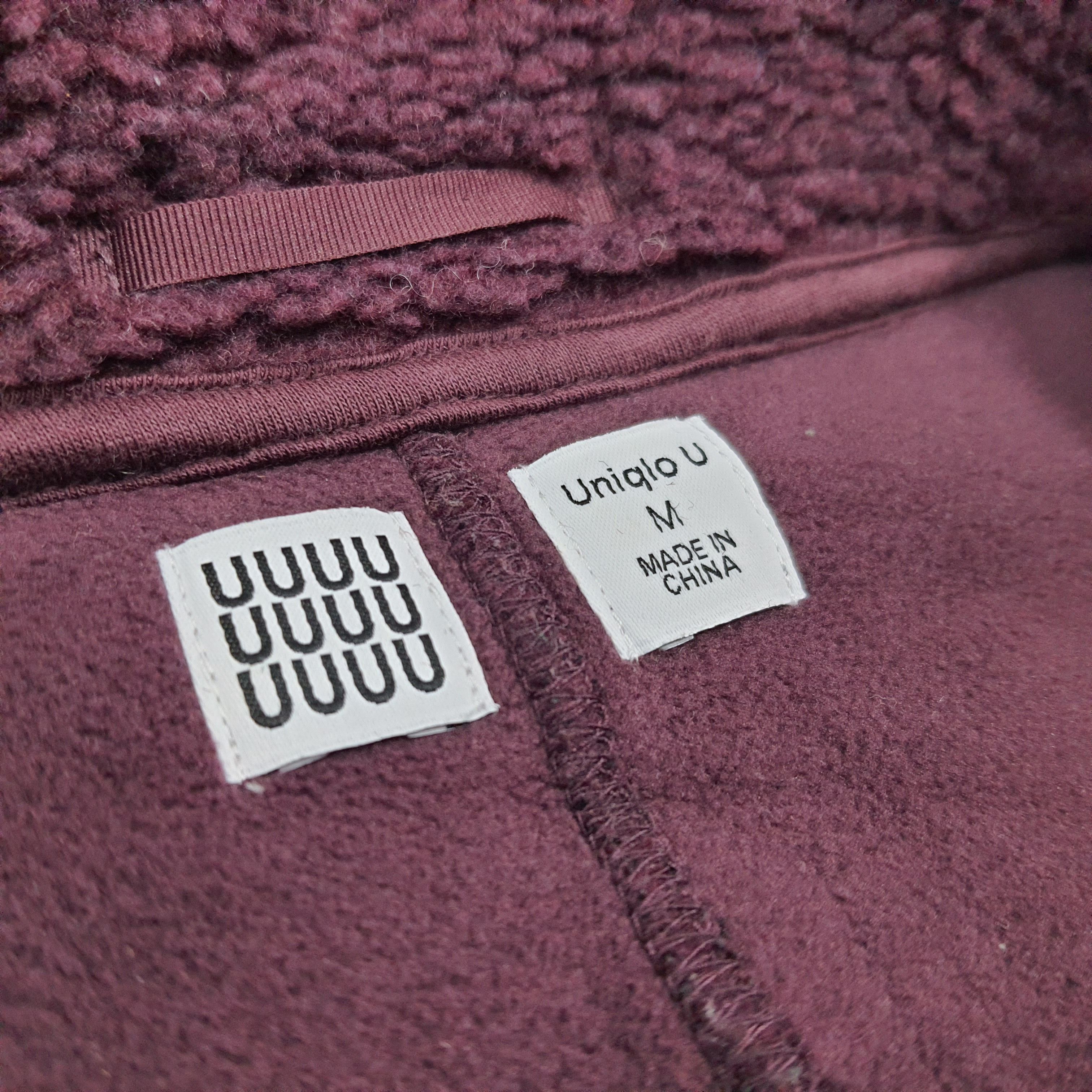 Undercover × Uniqlo Vintage Uniqlo U Boxy Fleece Custom Underocver Logo C271N30 Size US M / EU 48-50 / 2 - 4 Thumbnail