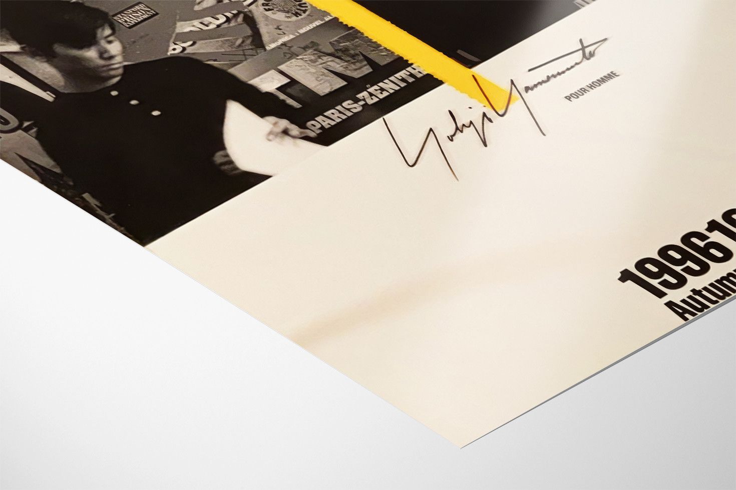 Yohji Yamamoto Yohji Yamamoto Poster Magazine Vintage Archive Lookbook Book Size ONE SIZE - 5 Thumbnail