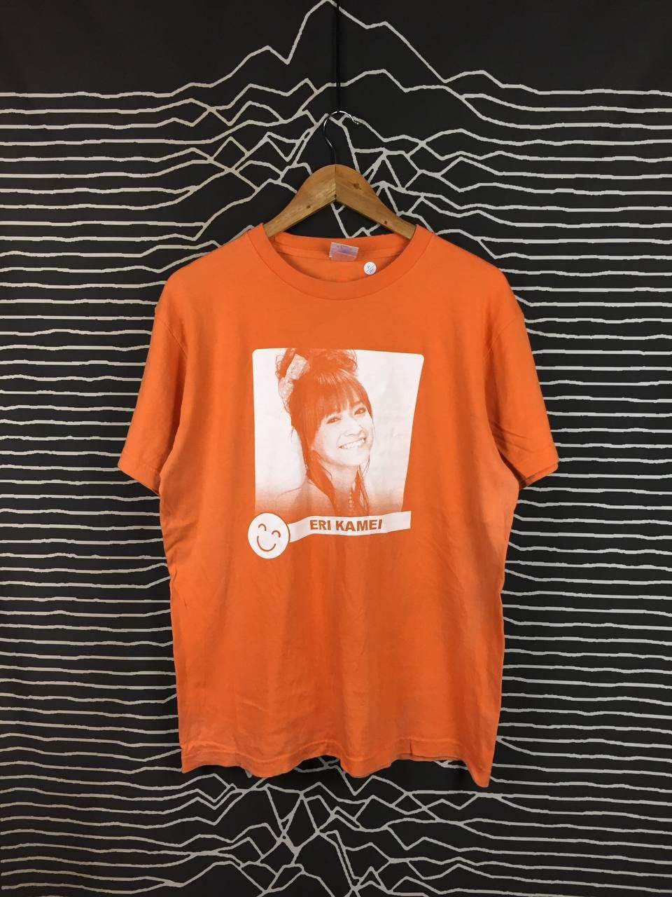 Band Tees Morning Musume Eri Kamei Nine Smile 2009 Autumn Tour Tee Size US L / EU 52-54 / 3 - 2 Thumbnail