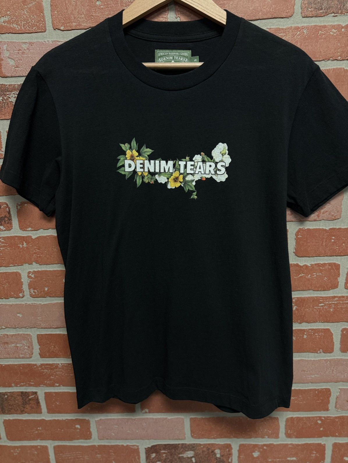 DENIM TEARS Denim Tears Short Sleeve Tee Shirt Size S (NEW Size US S / EU 44-46 / 1 - 1 Thumbnail