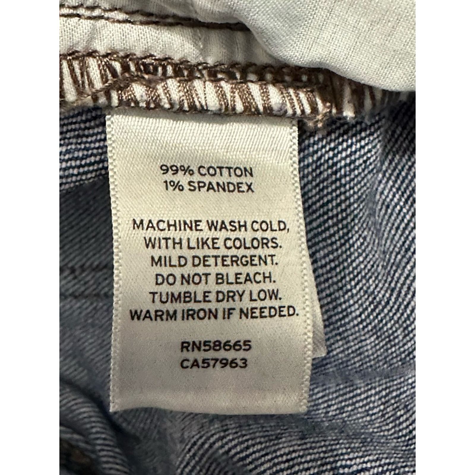 Other Abound Mom Jeans Straight Leg High Rise Button Fly Blue 27 Size 27" / US 4 / IT 40 - 9 Thumbnail