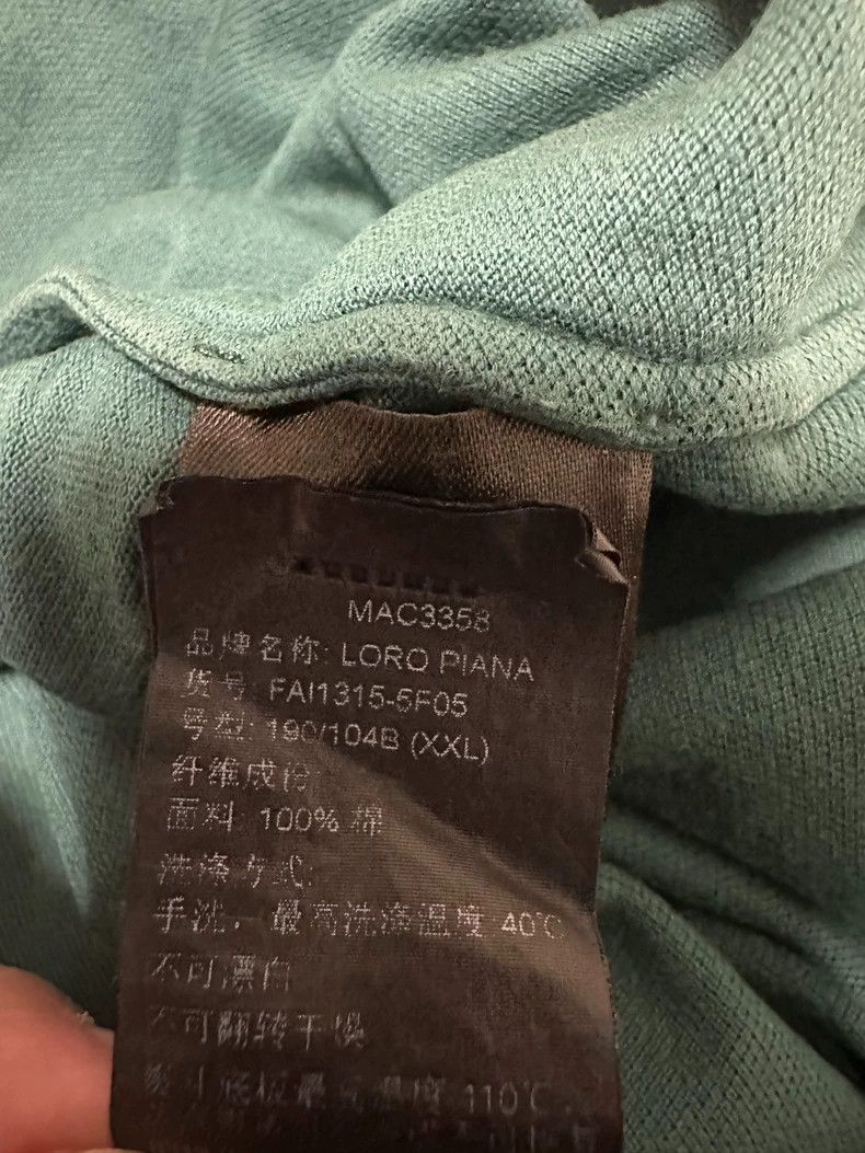 Other LORO PIANA Short sleeve T-shirt classic Size US XXL / EU 58 / 5 - 5 Thumbnail