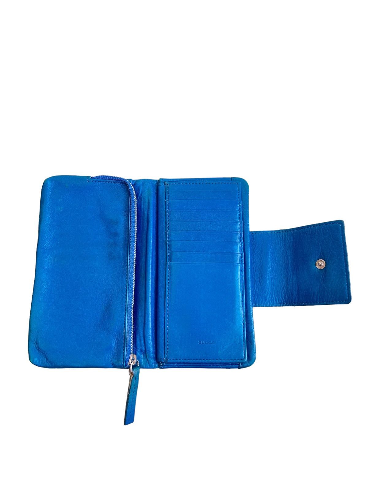 CABANE de ZUCCa 1990s Zucca Detachable Compartment Cyber Punk Leather Wallet Size ONE SIZE - 4 Thumbnail
