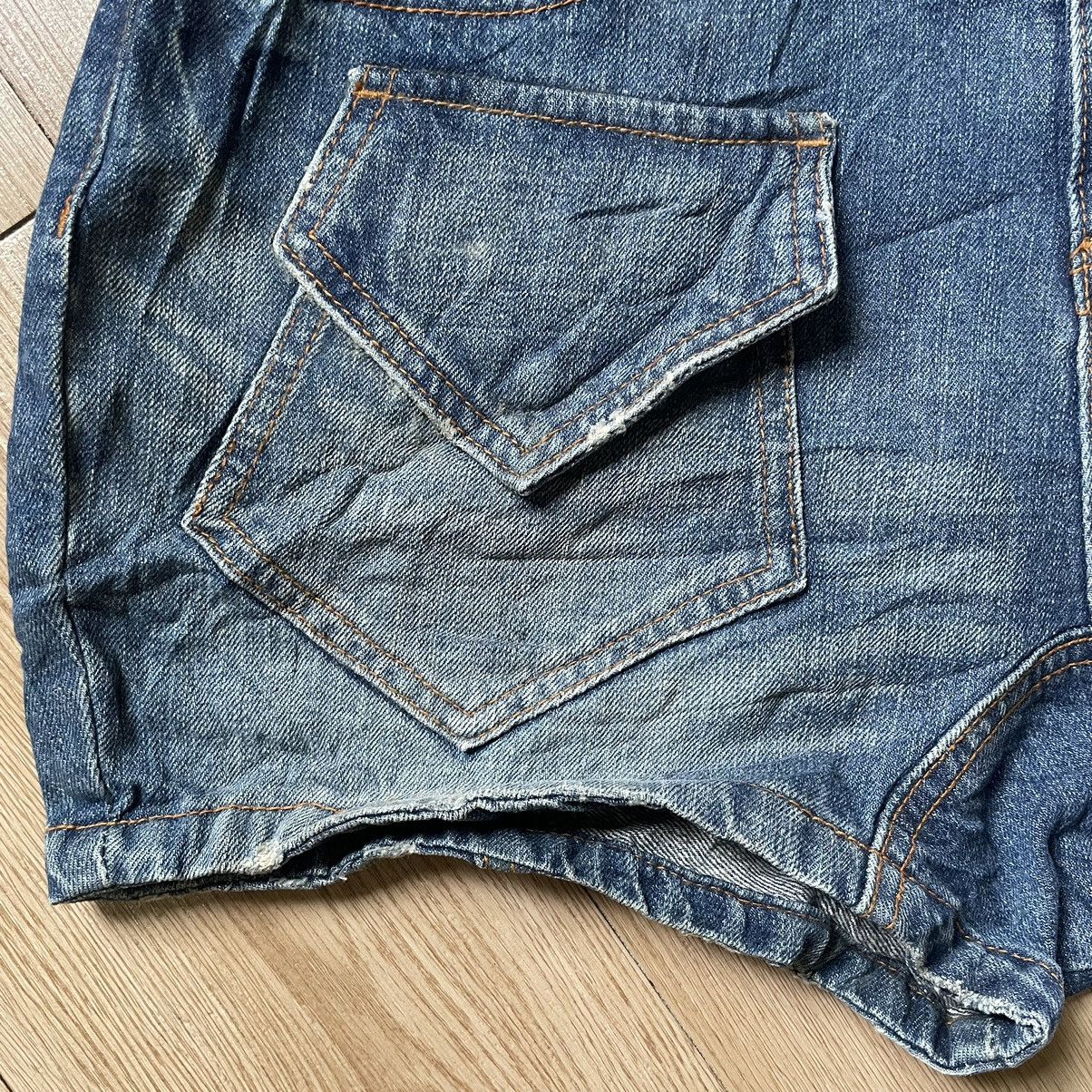 Issey Miyake Sunaokuwahara by Issey Miyake Short Pants Distressed Jeans Size 30" / US 8 / IT 44 - 7 Thumbnail