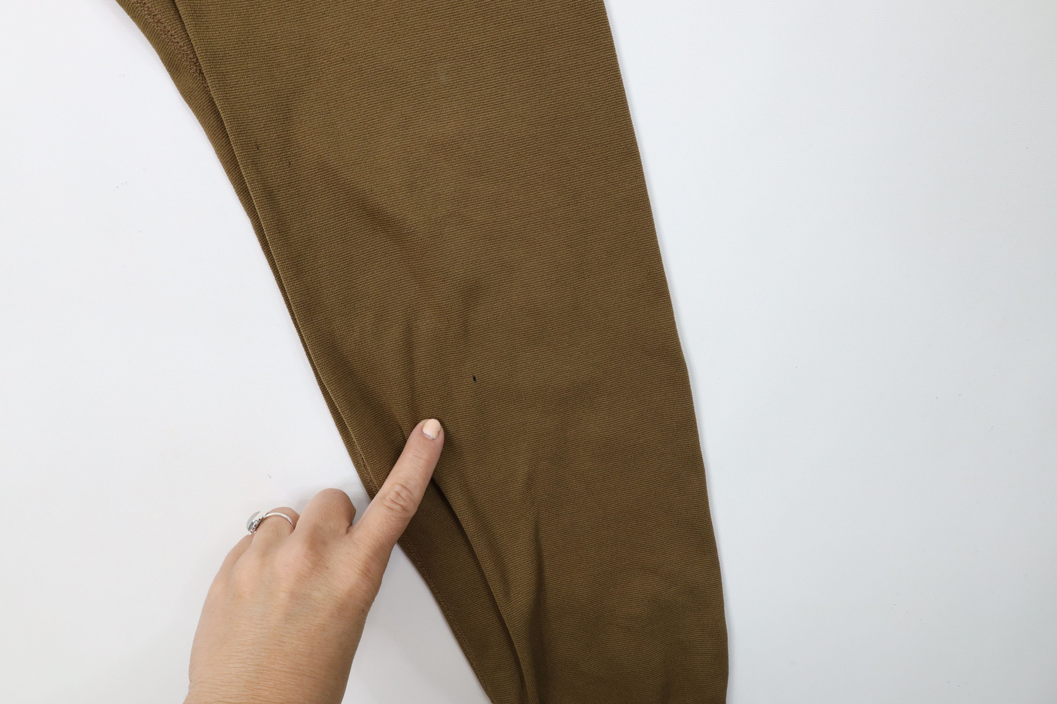 Cabelas Vintage 90s Cabelas Thermal Knit Joggers Pants Brown USA Size US 38 / EU 54 - 5 Thumbnail