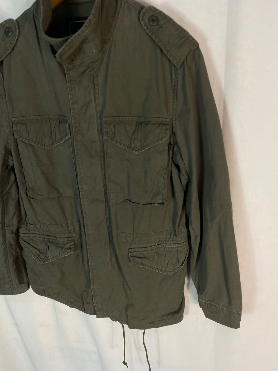 Alpha Industries Unisex🔥Vintage alpha industries zipper jacket Size US M / EU 48-50 / 2 - 3 Thumbnail
