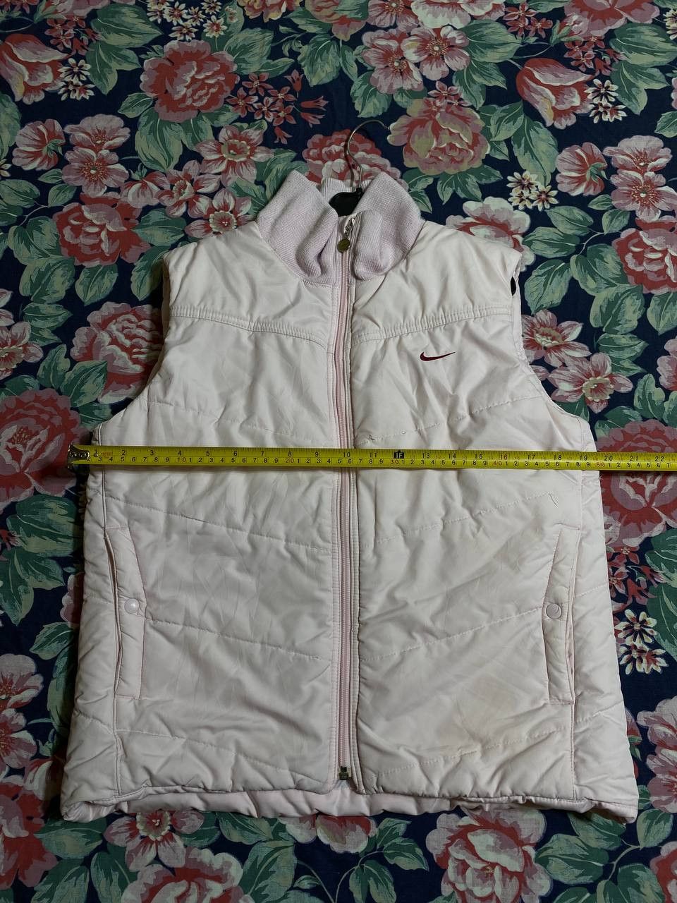 Nike × Vintage Vintage Nike 90’s Y2K Style Red Drill Down Vest Puffer Size US M / EU 48-50 / 2 - 8 Thumbnail