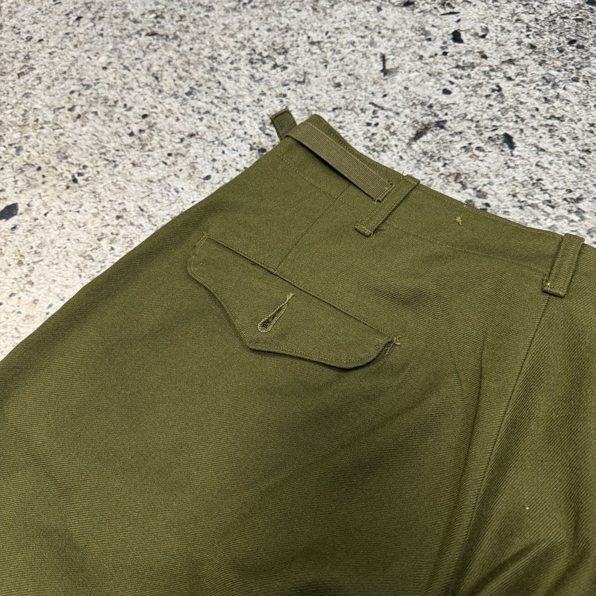 Vintage VINTAGE 1951 US ARMY WOOL FIELD TROUSER PANTS Size US 35 - 7 Thumbnail