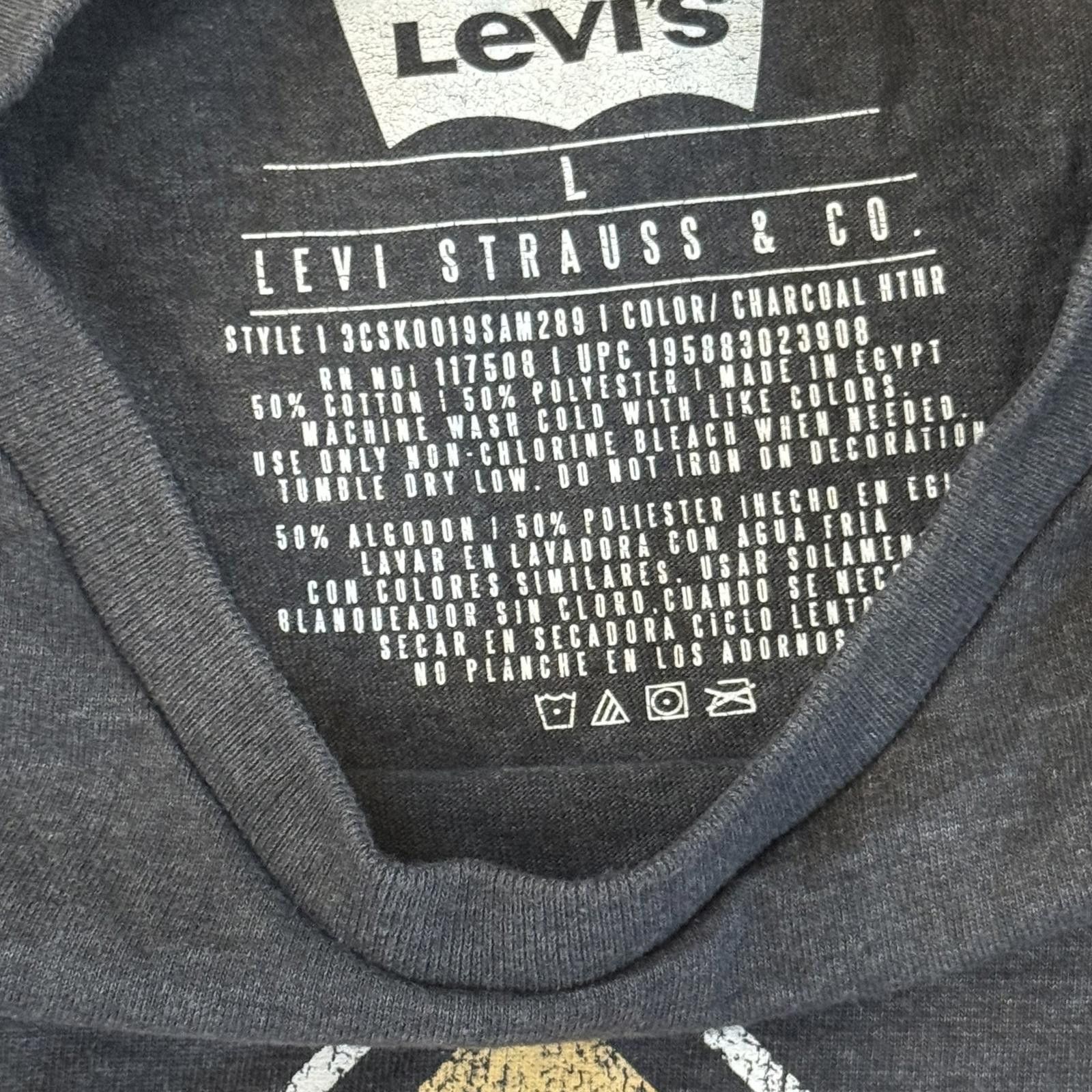 Levi's Levi's Graphic MountainLarge T-Shirt Charcoal Gray Large Size US L / EU 52-54 / 3 - 2 Thumbnail