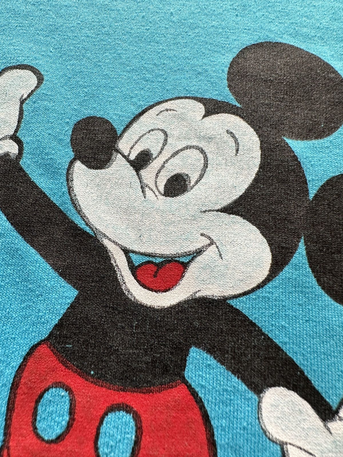 Vintage Vintage 80s Mickey Mouse Graphic Tee Size US M / EU 48-50 / 2 - 3 Thumbnail