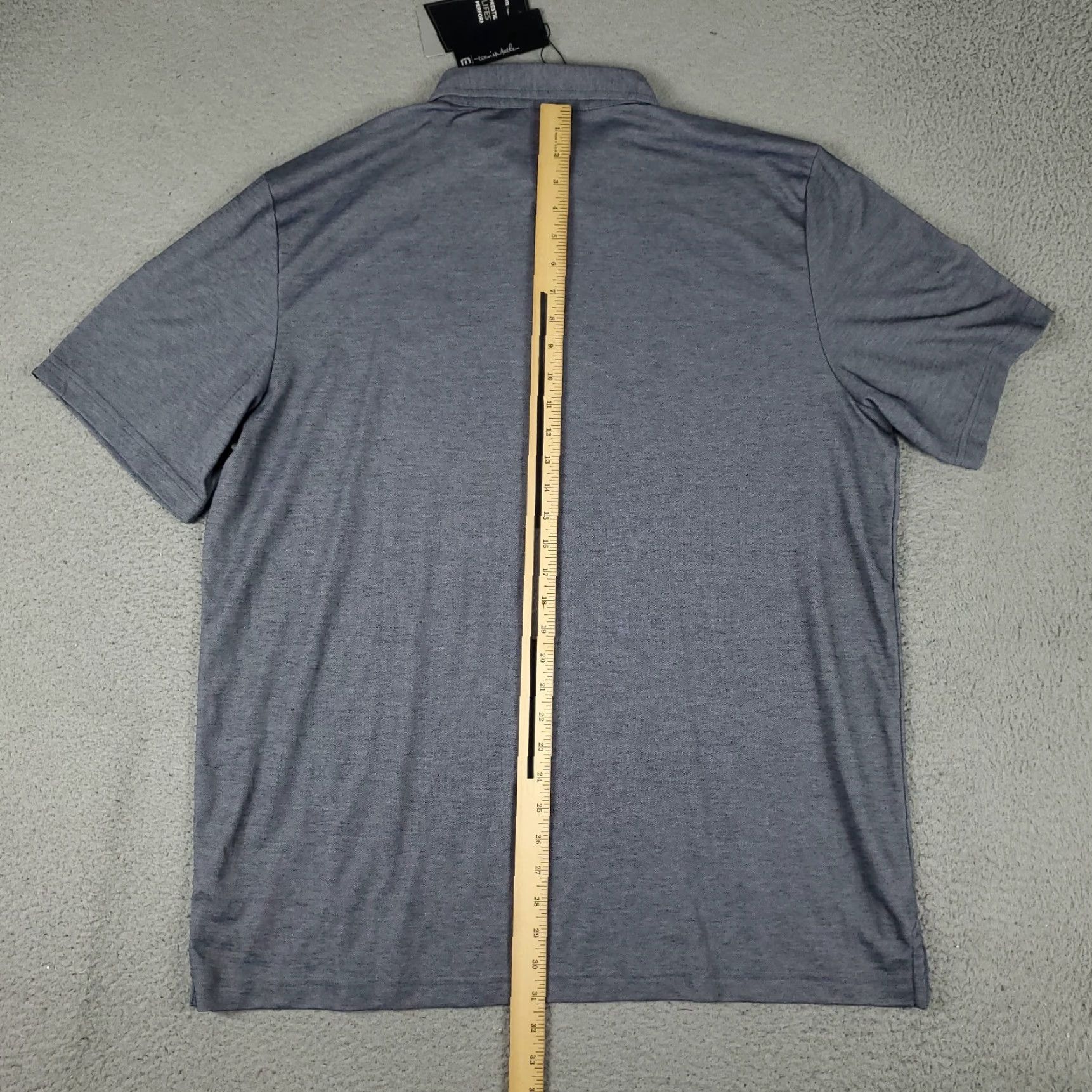 TravisMathew VINTAGE Travis Mathew Polo Shirt Men 2XL Blue Casual Short Sleeve Cotton Modern Size US XXL / EU 58 / 5 - 3 Thumbnail