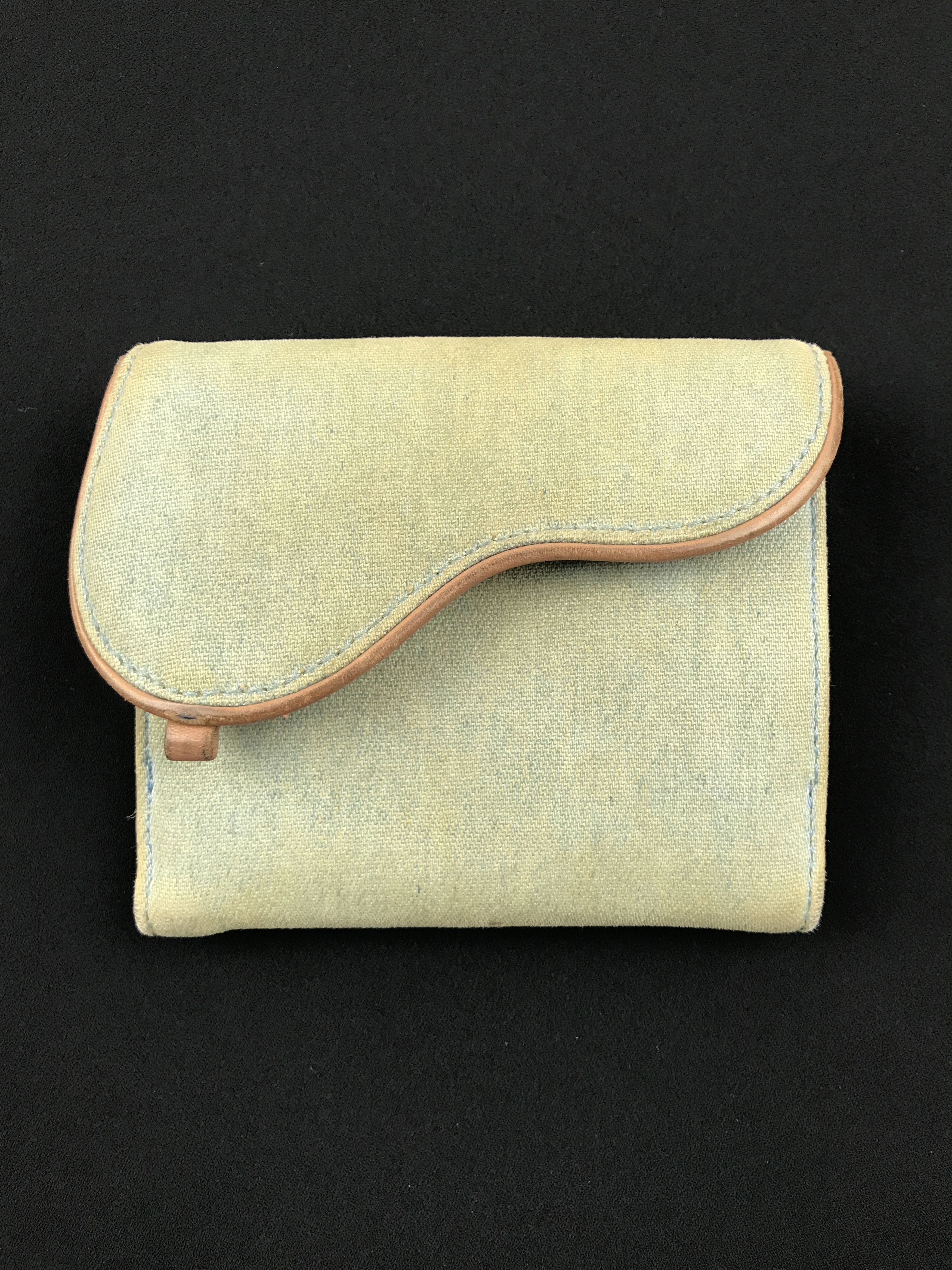 Christian Dior Monsieur × Vintage Vintage Christian Dior Saddle Wallet Size ONE SIZE - 1 Thumbnail