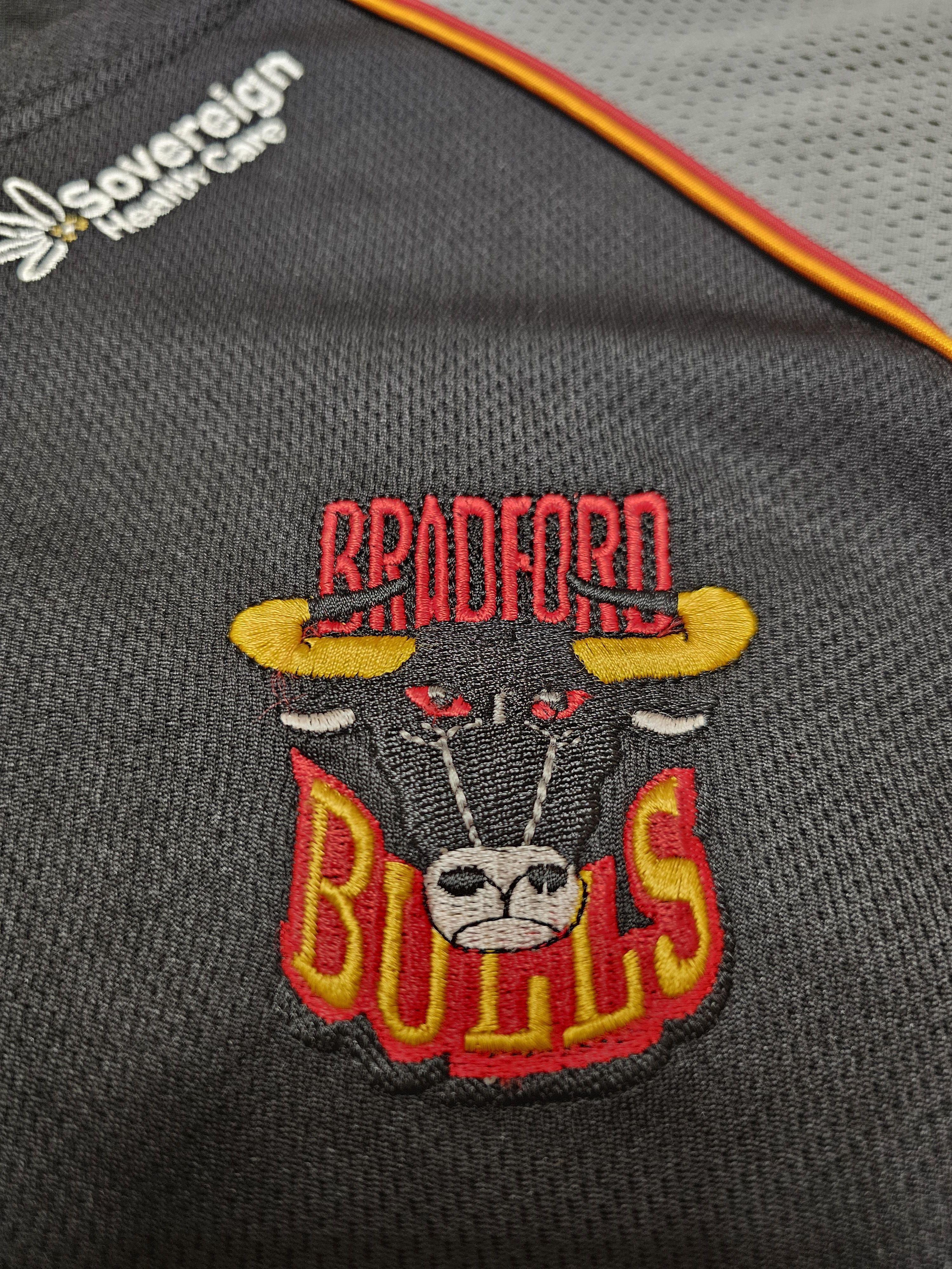 All Sport × Vintage BRADFORD BULLS RUGBY JERSEY ENGLAND RUGBY UNION JERSEY Size US M / EU 48-50 / 2 - 4 Thumbnail