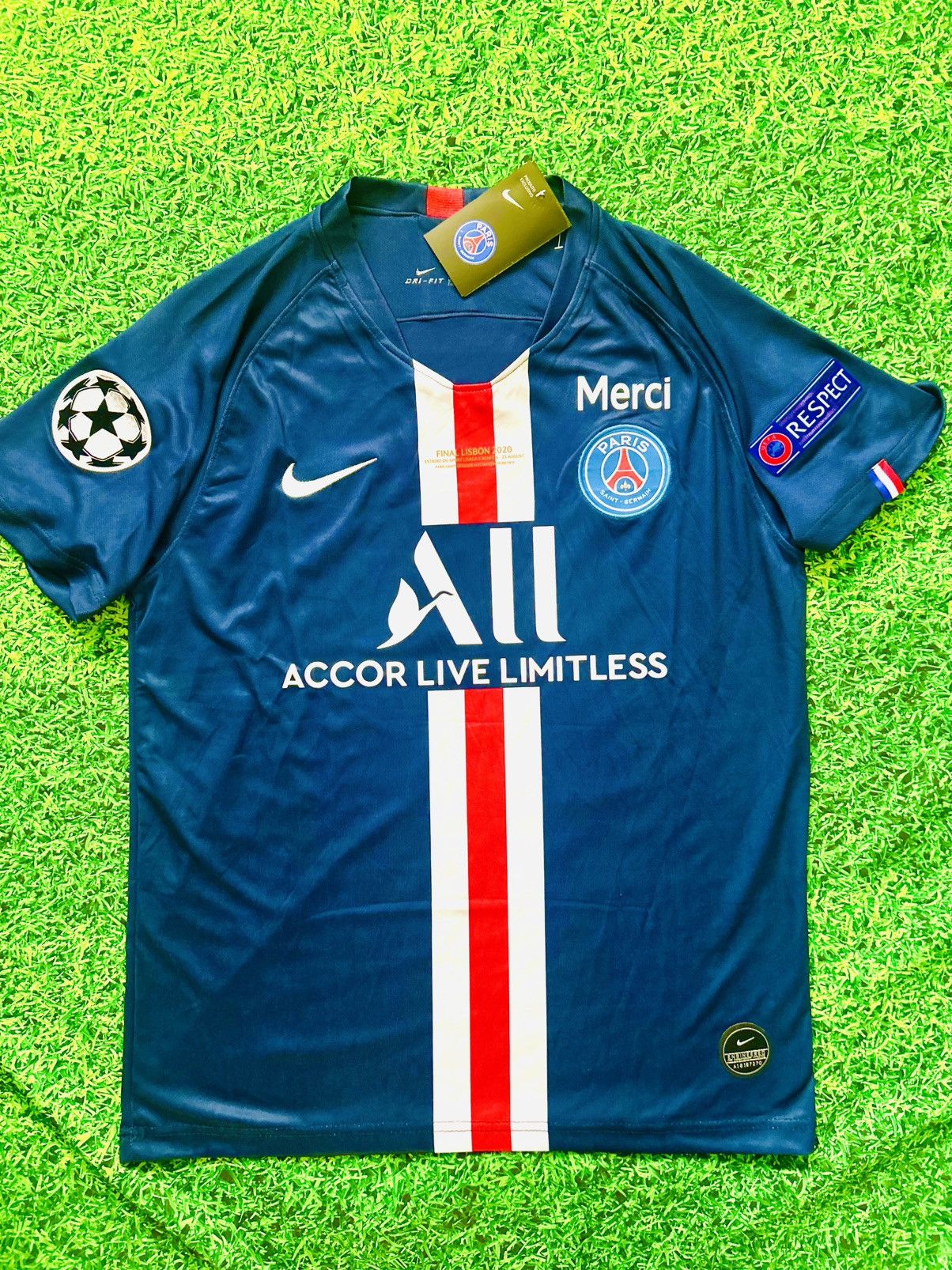 Nike PSG Final Jersey 2019/2020 Size US L / EU 52-54 / 3 - 2 Thumbnail