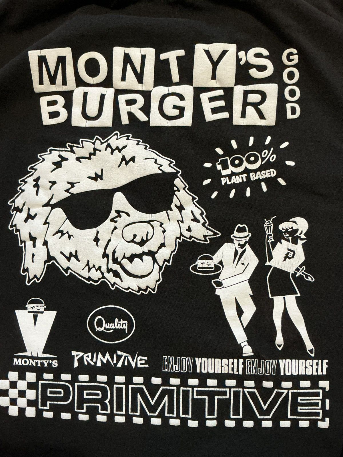 Primitive Primitive Skateboarding X Monty's Good Burger L/S T-Shirt Size US XXL / EU 58 / 5 - 10 Thumbnail