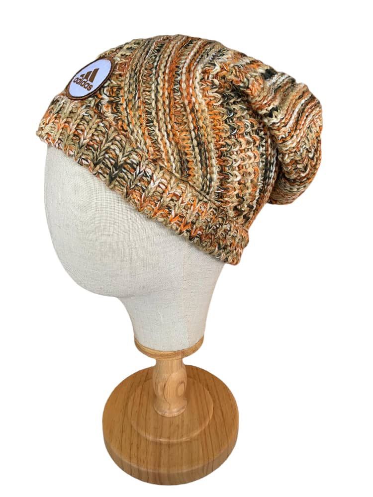 Adidas × Vintage HIPPIES STYLE Adidas Multicolour Long Beanie Hat Size ONE SIZE - 1 Thumbnail