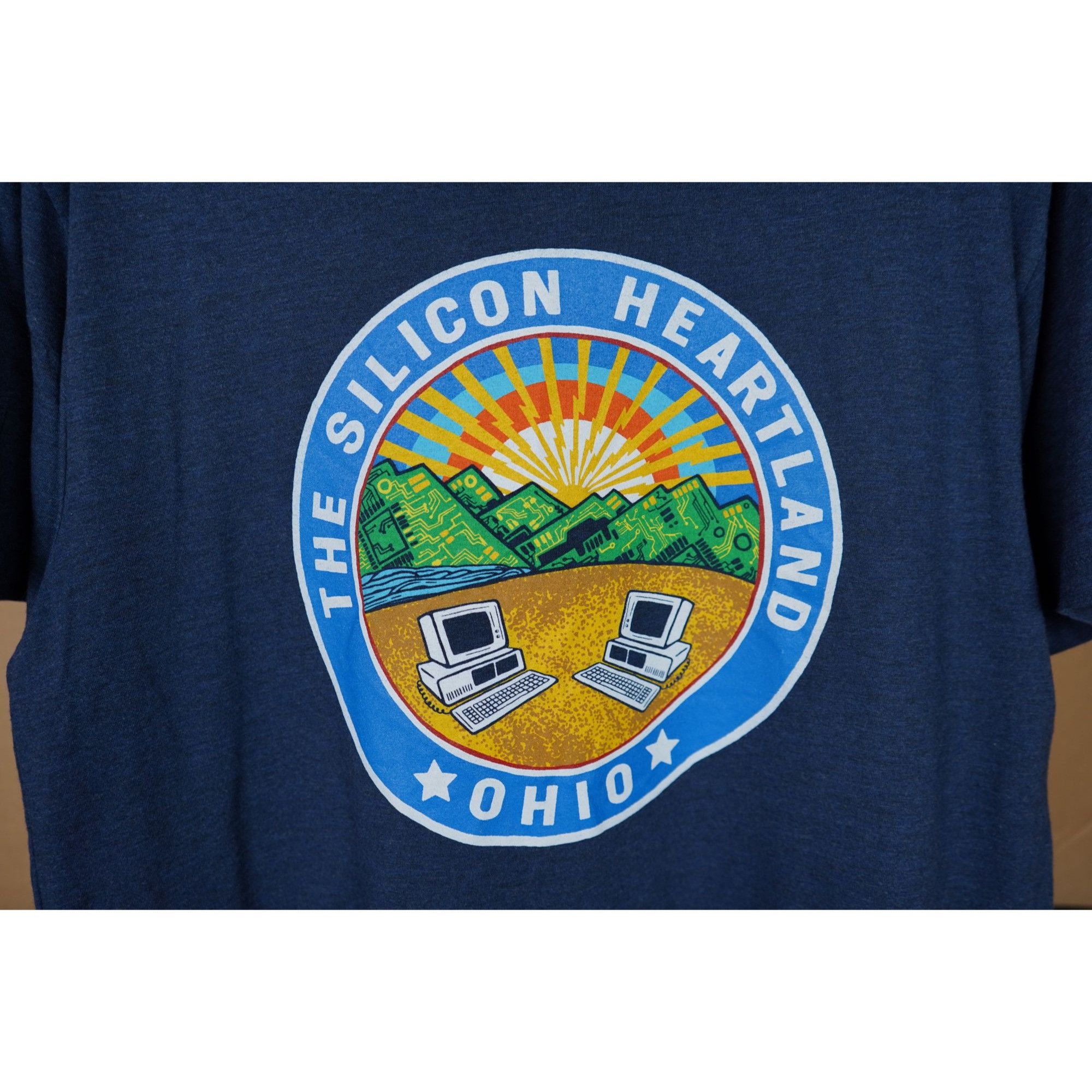 Vintage Vintage Tshirt The Silicon Heartland Men's L #448 Size US L / EU 52-54 / 3 - 3 Thumbnail