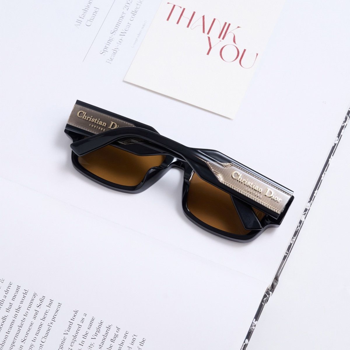Dior CHRISTIAN DIOR LABEL S1I 13H0 SUNGLASSES Size ONE SIZE - 8 Thumbnail