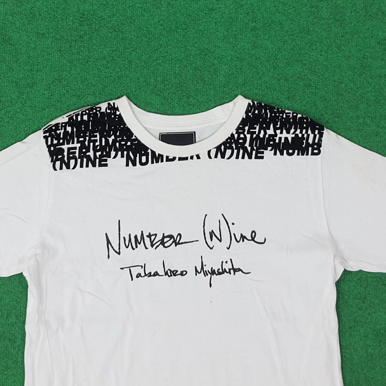 Number (N)ine Vintage Number Nine Japanese Brand Tshirt C239N13 Size US M / EU 48-50 / 2 - 2 Thumbnail