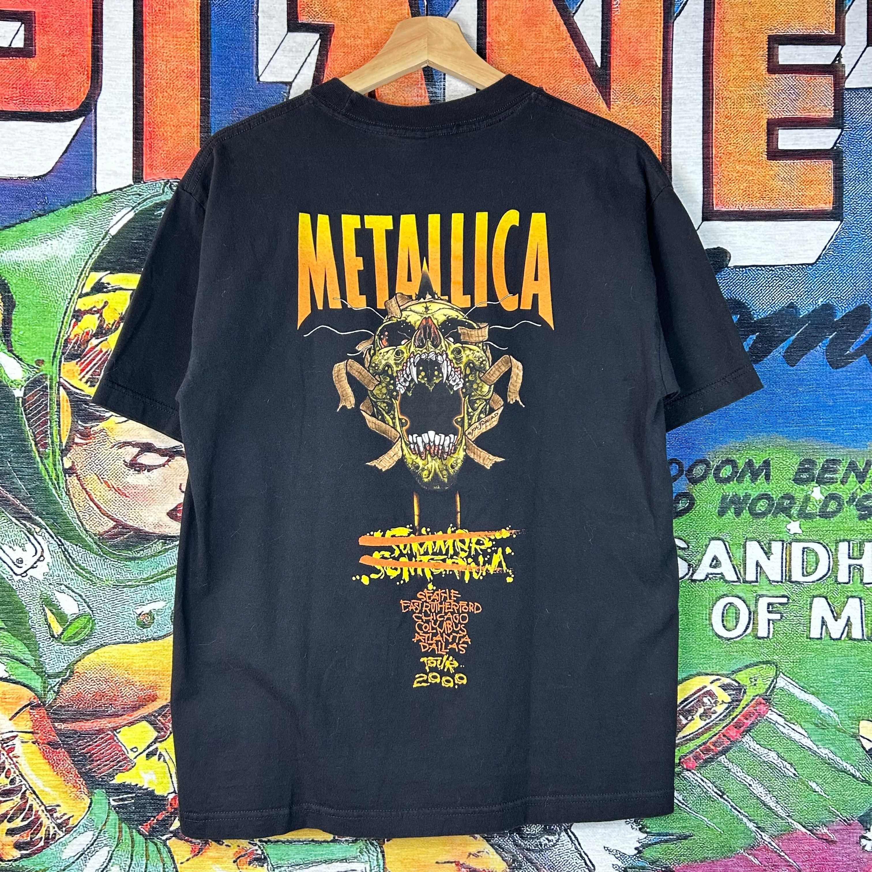 Vintage Vintage Y2K 00s Metallica ‘Summer Sanitarium Tour 2000’ Tee Size US M / EU 48-50 / 2 - 2 Thumbnail