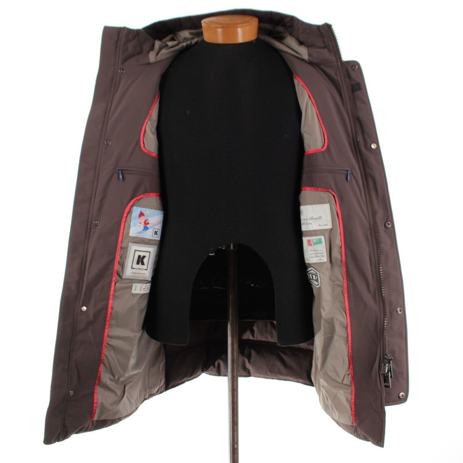 Kiton Kiton Jacket Size L US In Brown Polyamide Size US L / EU 52-54 / 3 - 7 Thumbnail