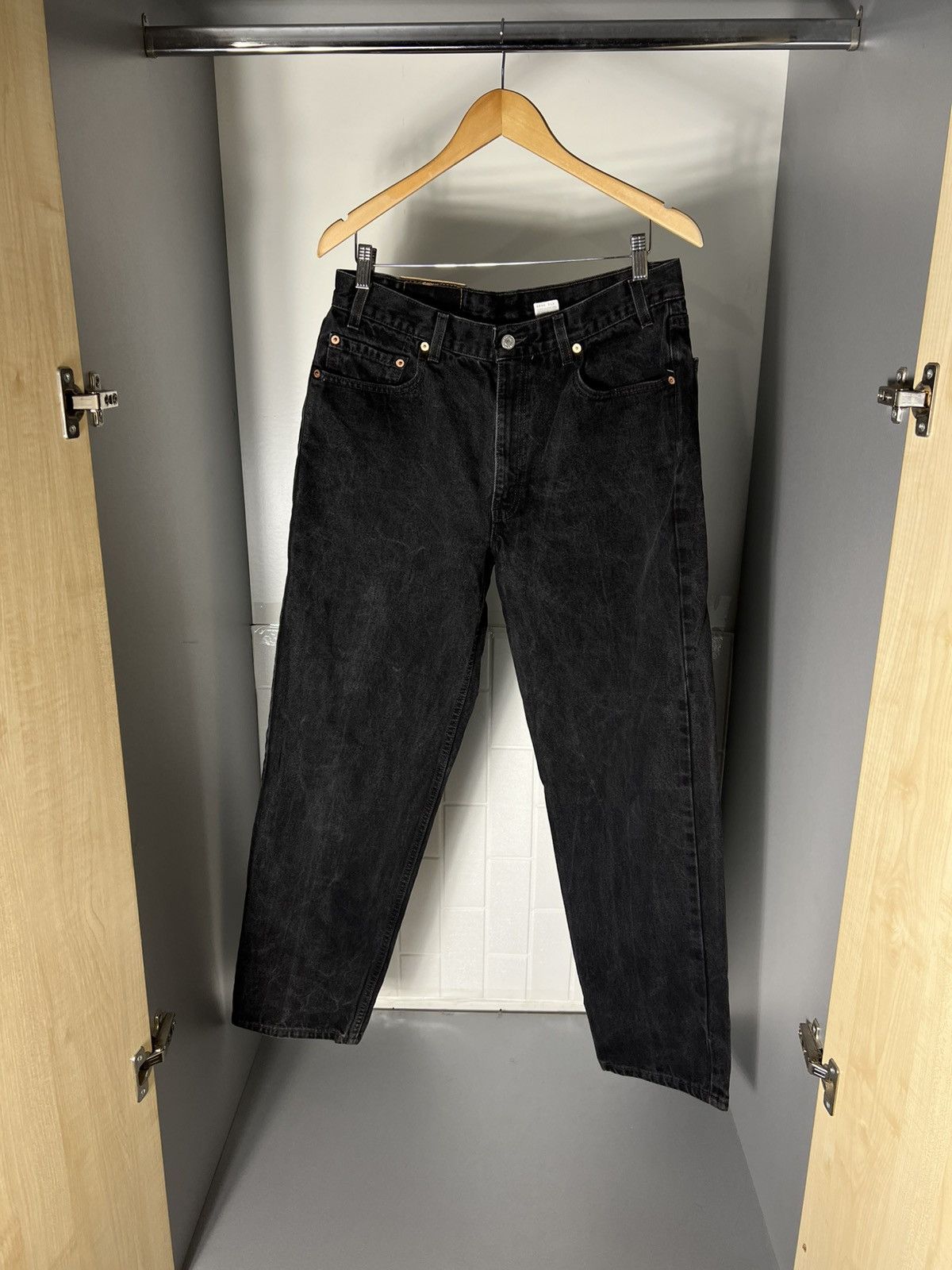 Levi's Vintage Clothing VINTAGE LEVIS 550 MADE IN USA DENIM JEANS RETRO CASUAL 90s Size US 36 / EU 52 - 2 Thumbnail
