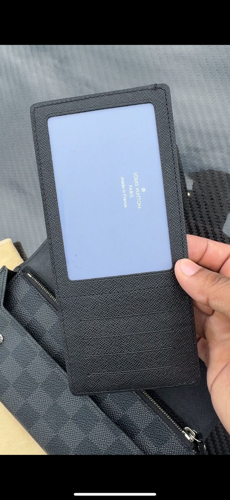 Louis Vuitton LOUIS VUITTON 🔥 BLACK AND GREY MONOGRAM POCKETBOOK (LIMITED) Size ONE SIZE - 12 Thumbnail
