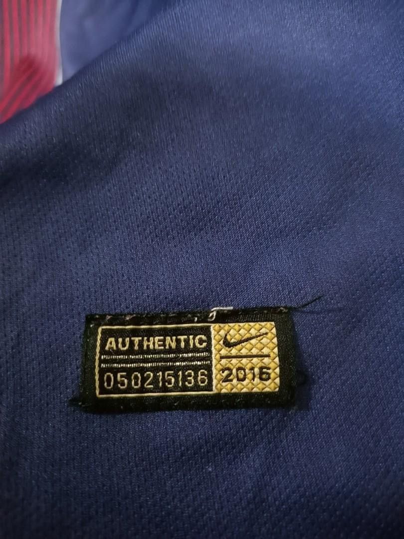 Nike PSG 2016/17 Nike Aeroswift Player Issue LS Jersey Size US S / EU 44-46 / 1 - 4 Thumbnail