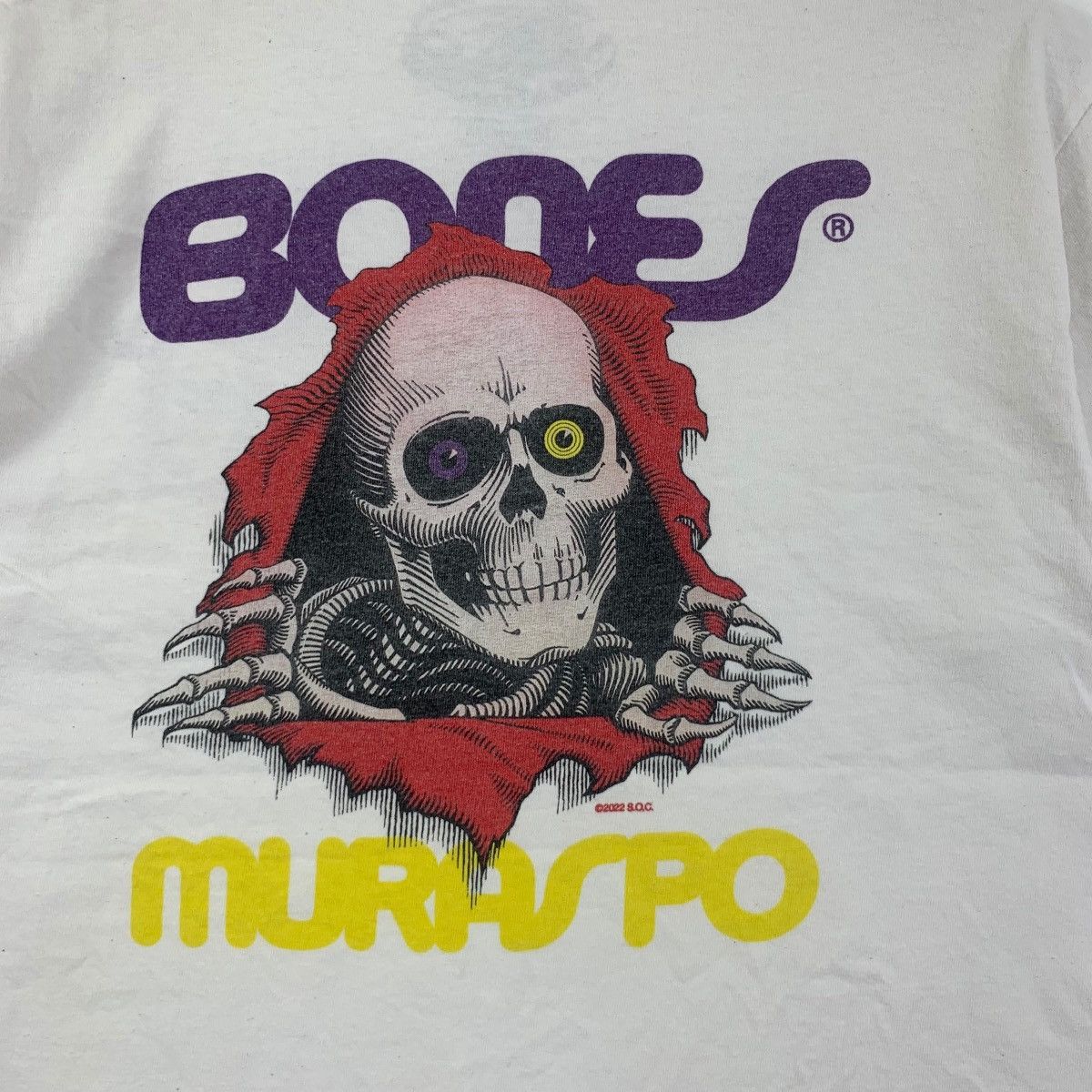 Powell Peralta POWELL PERALTA x MURASPO Bones Skate Collection Tee Shirt Size US M / EU 48-50 / 2 - 5 Thumbnail