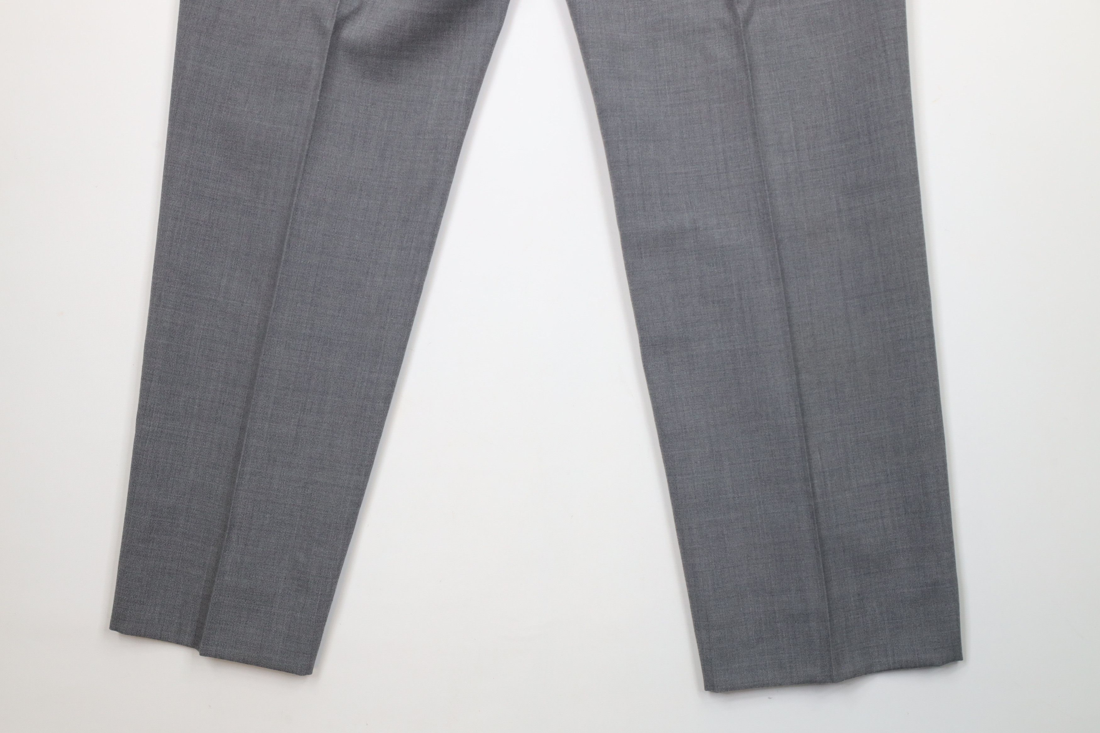 Vintage Vintage 90s Streetwear Wool Blend Wide Leg Chino Pants Gray Size US 36 / EU 52 - 14 Thumbnail