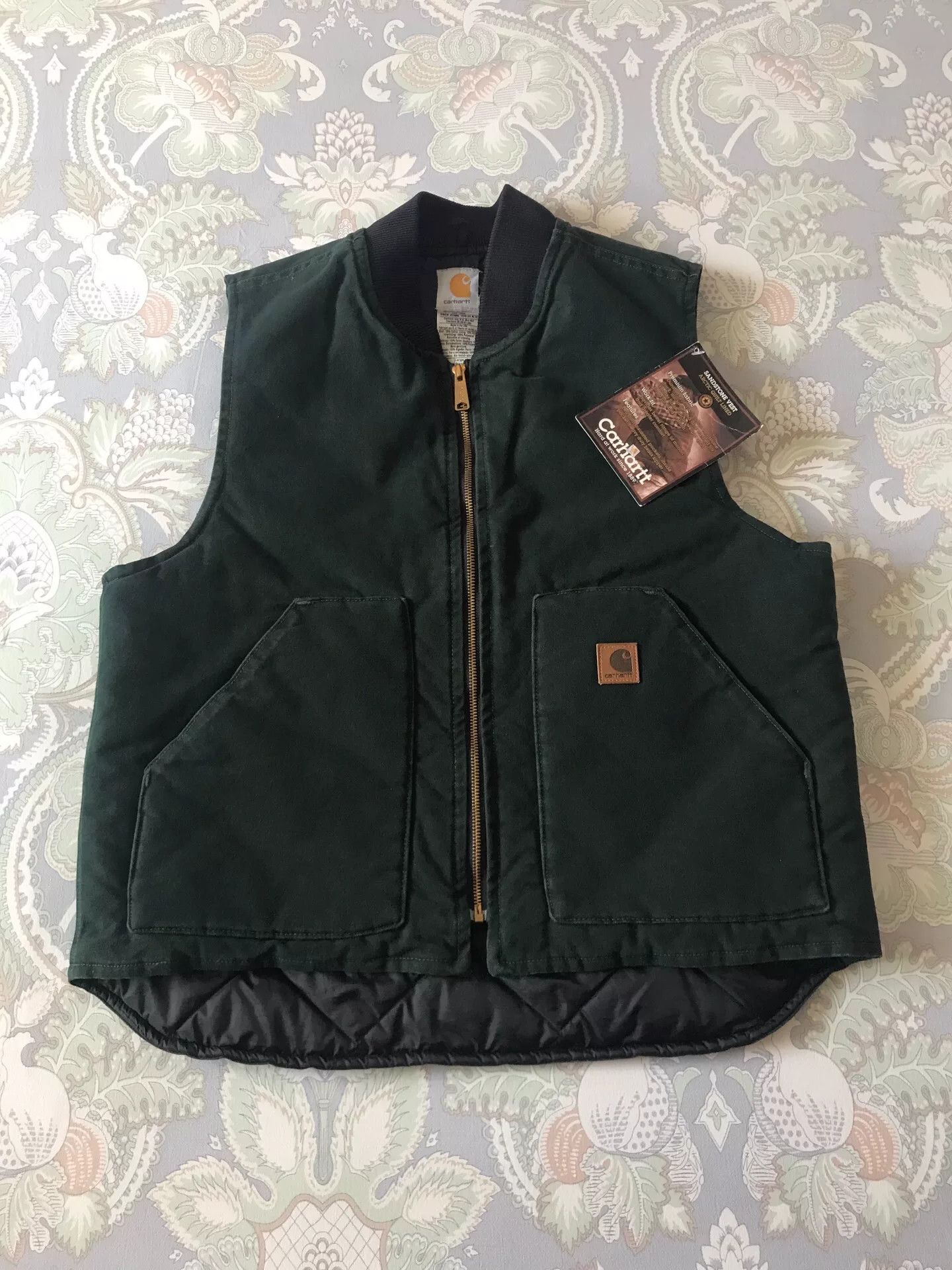 Carhartt Carhartt V02 SPC Spruce Green Vest Size US L / EU 52-54 / 3 - 1 Thumbnail