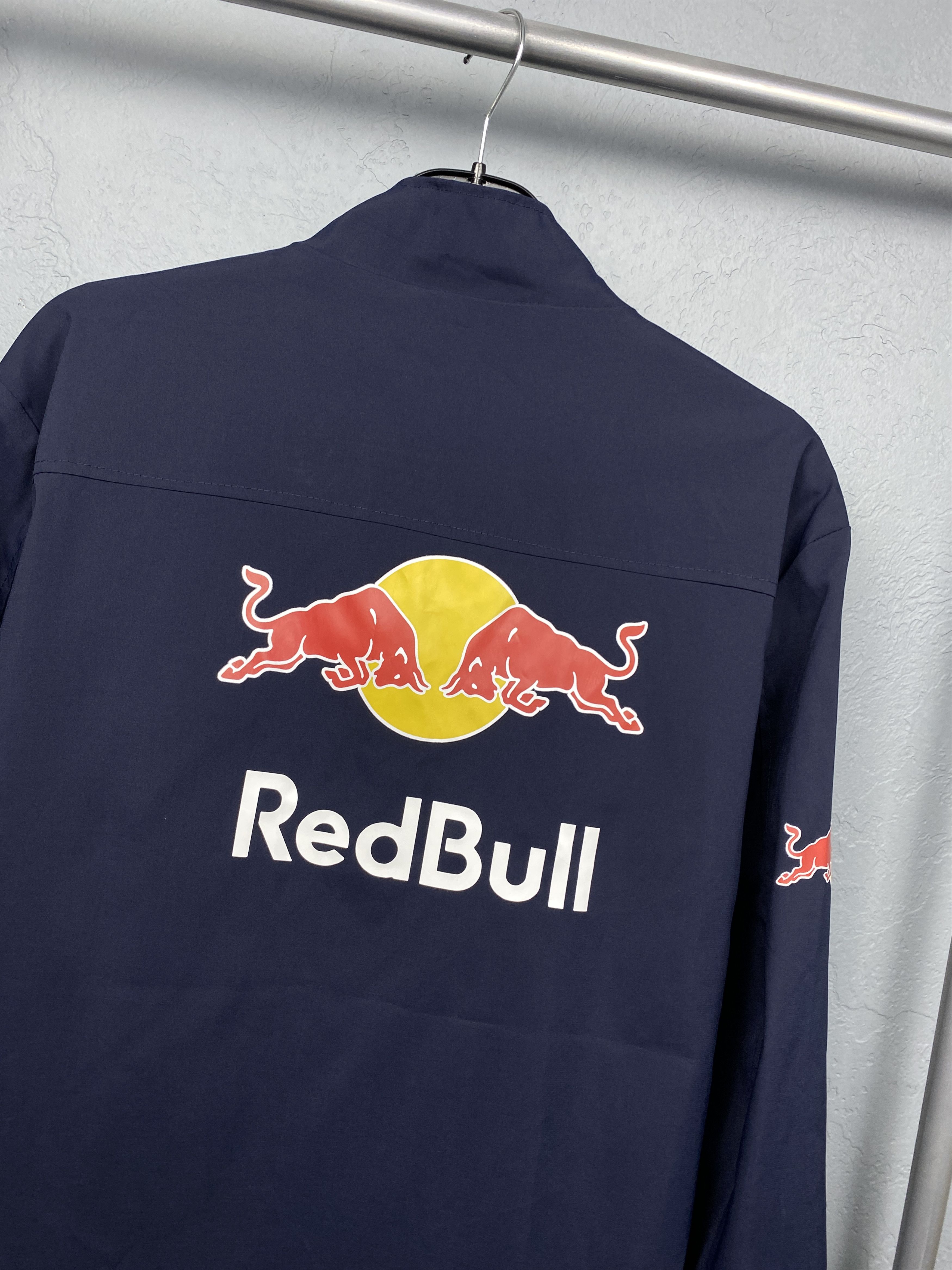 Red Bull Red Bull Mens Nylon Windbreaker Jacket Size US XL / EU 56 / 4 - 5 Thumbnail