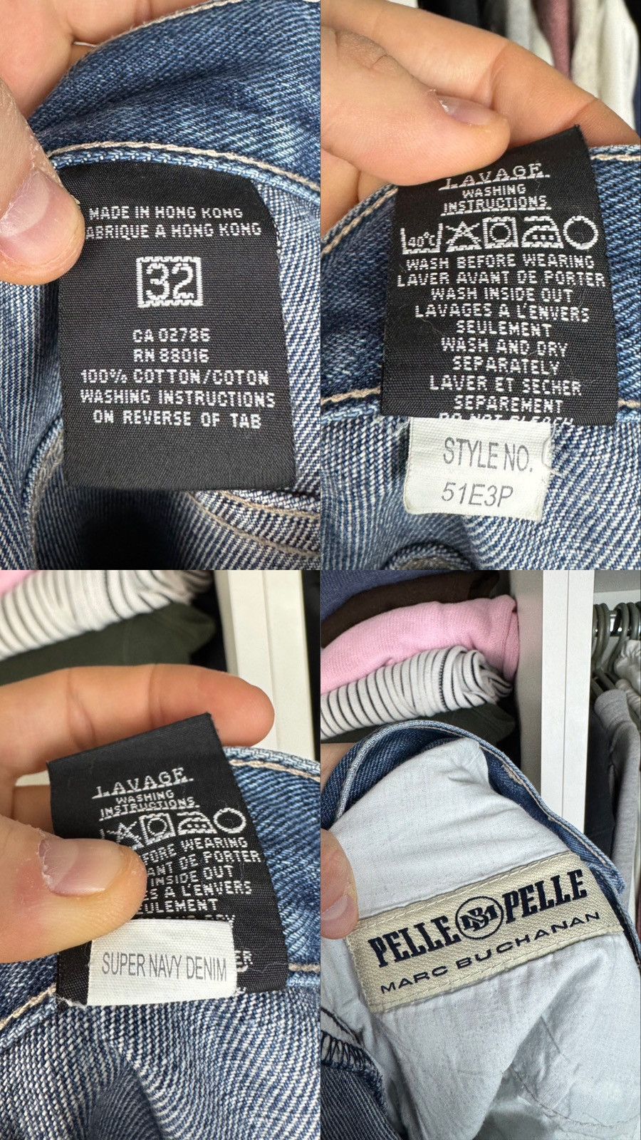 Pelle Pelle Vintage Pelle Pelle Denim Jeans Size US 32 / EU 48 - 12 Thumbnail