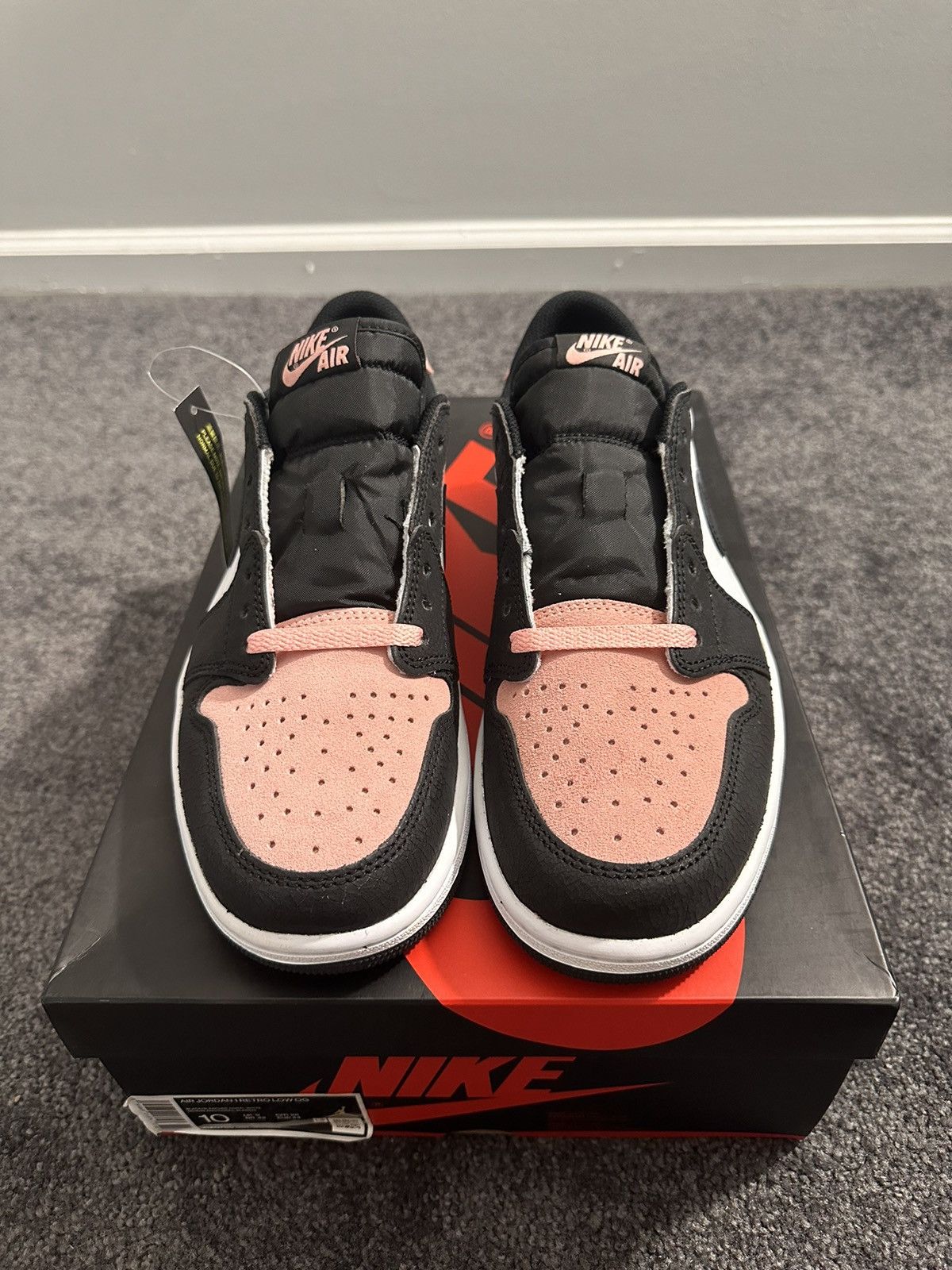 Nike Air Jordan 1 Retro Low OG ‘Bleached Coral’ Size US 10 / EU 43 - 3 Thumbnail