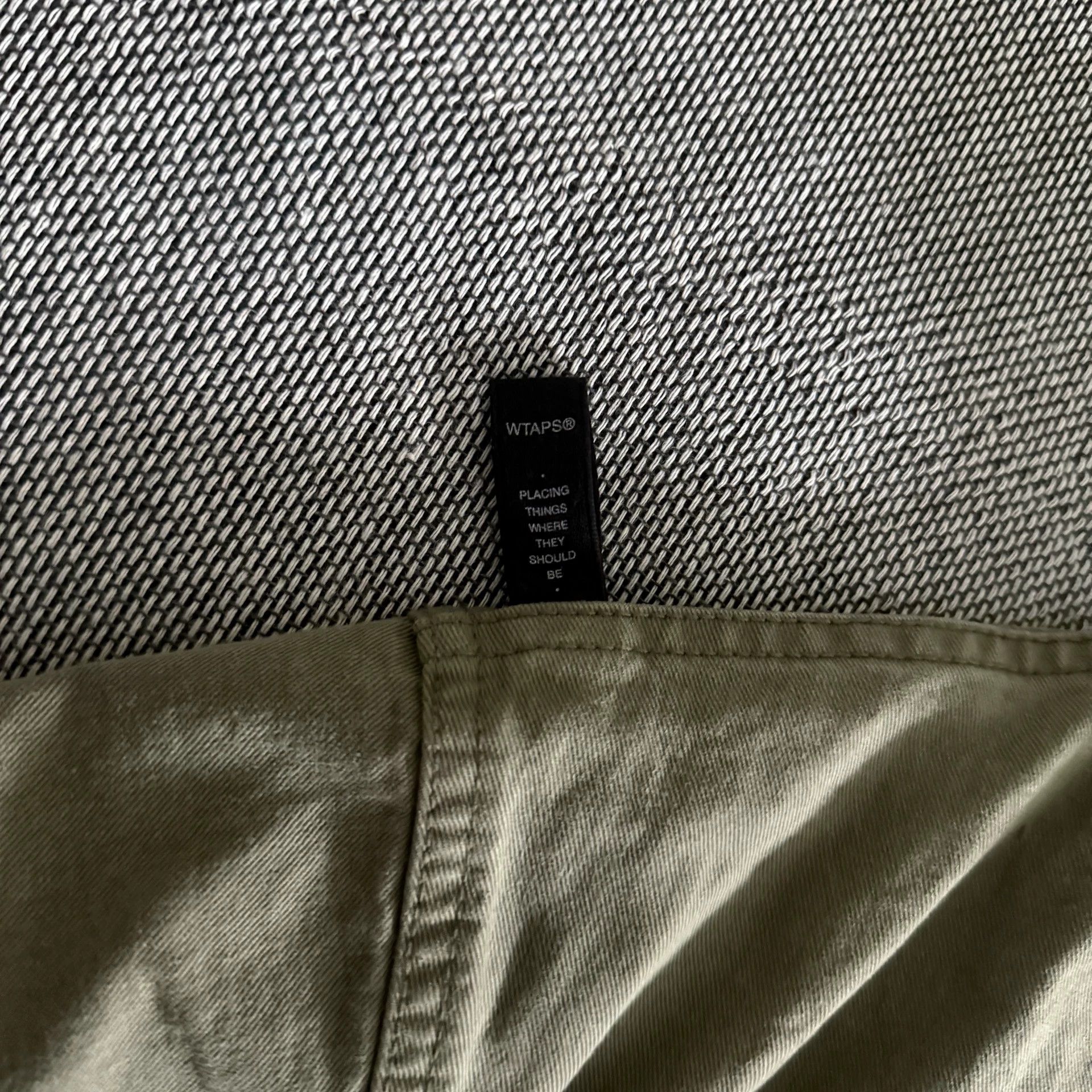 Wtaps Wtaps 17ss M65 Washed 4-Pocket Olive Jacket L Size US L / EU 52-54 / 3 - 4 Thumbnail