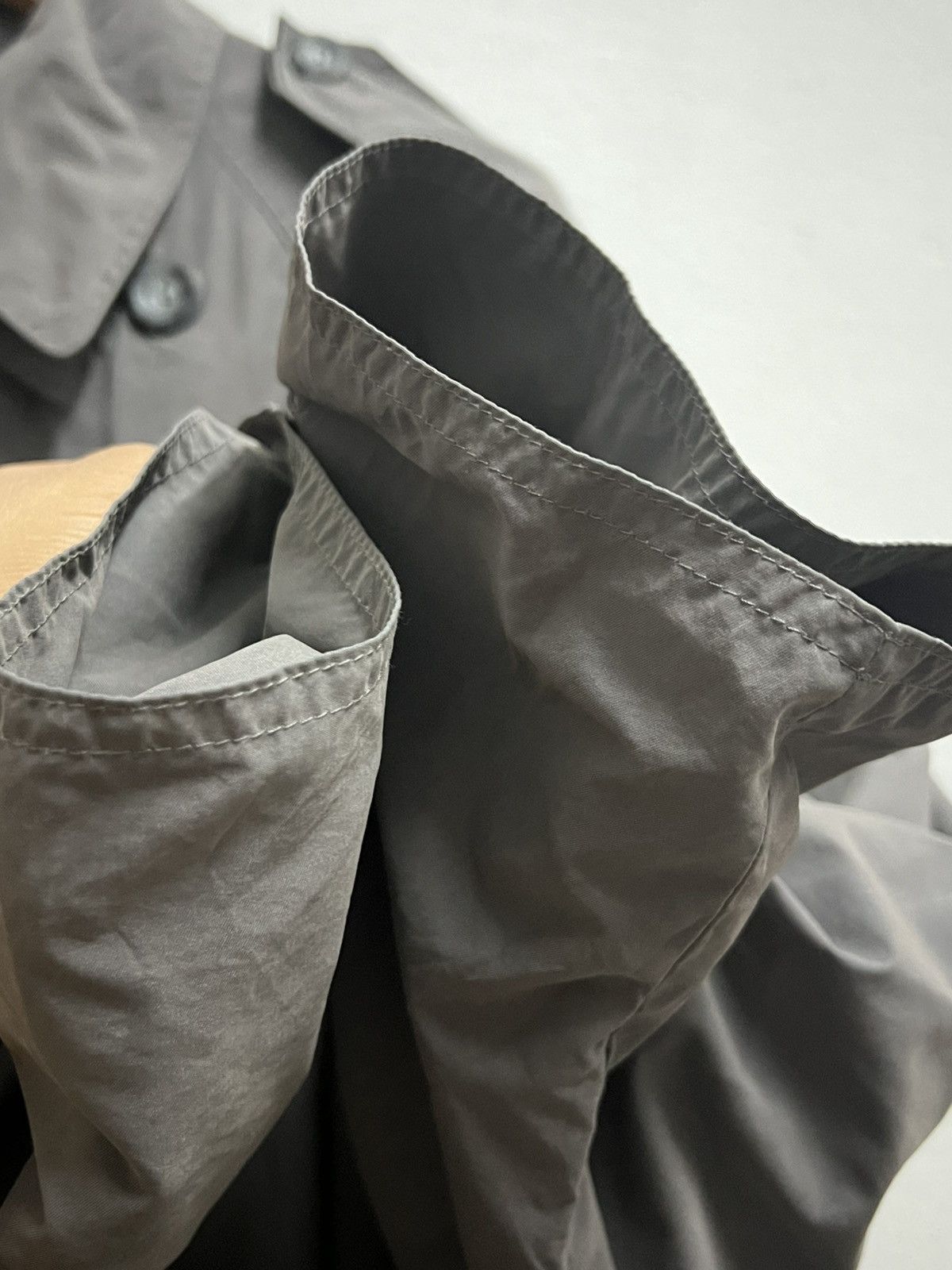 Vintage MAX MARA weekend line tranch coat rayon Size US L / EU 52-54 / 3 - 5 Thumbnail
