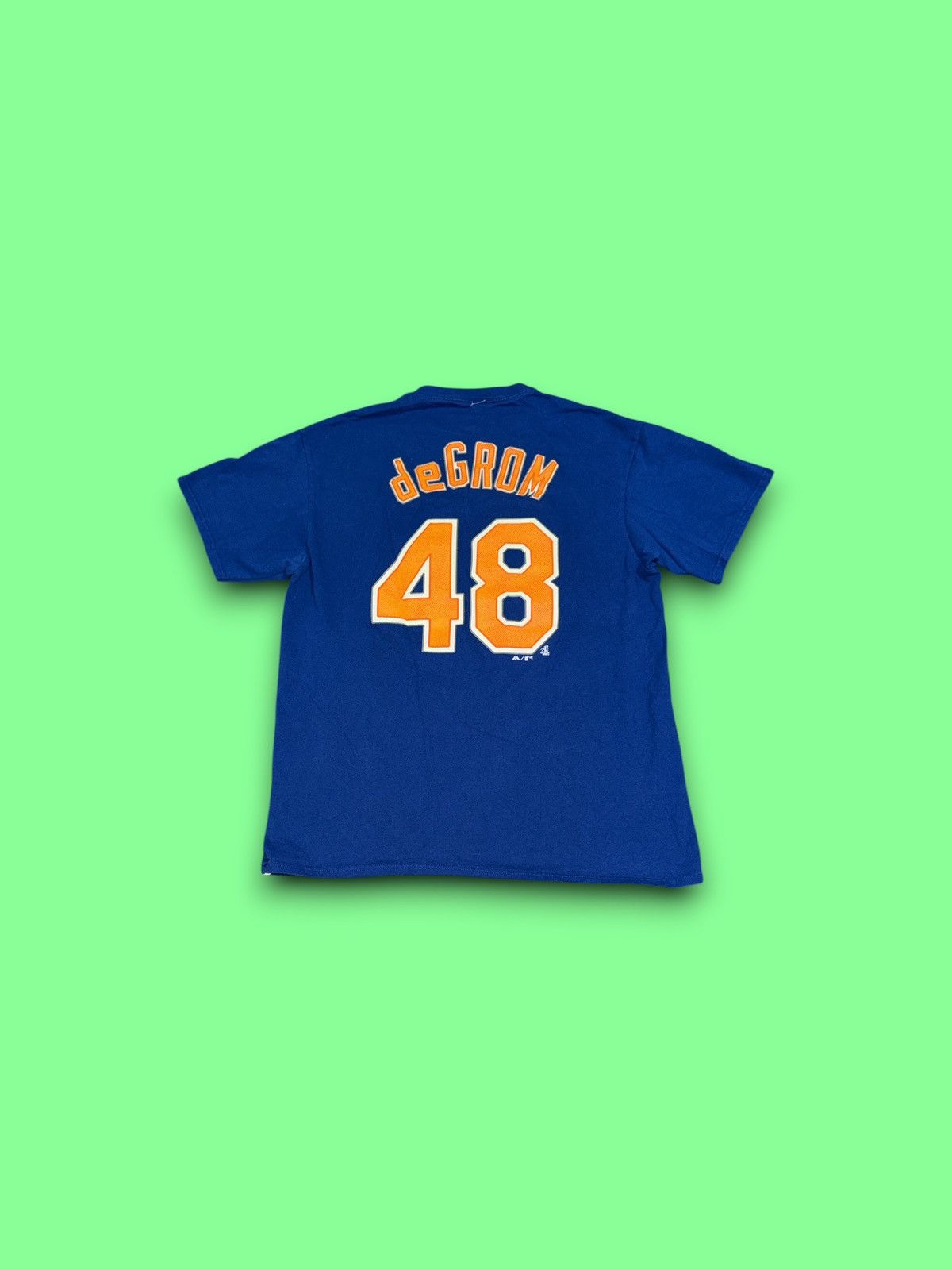 Majestic New York Mets Jacob DeGrom MLB Majestic jersey tee large Size US L / EU 52-54 / 3 - 2 Thumbnail