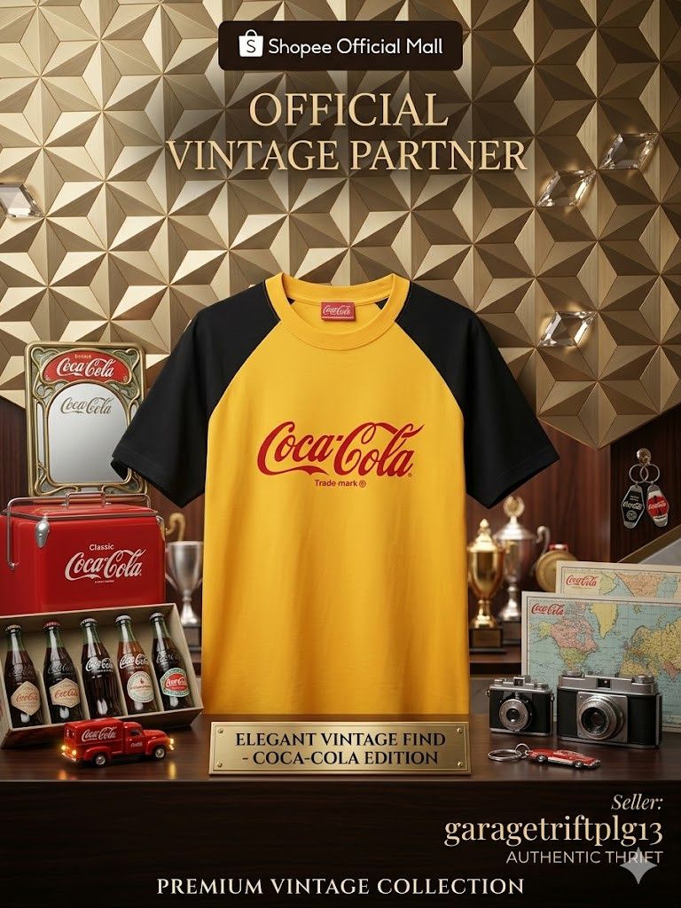 Coca Cola coca cola vintage made in usa ©️1997 Size US XL / EU 56 / 4 - 1 Thumbnail