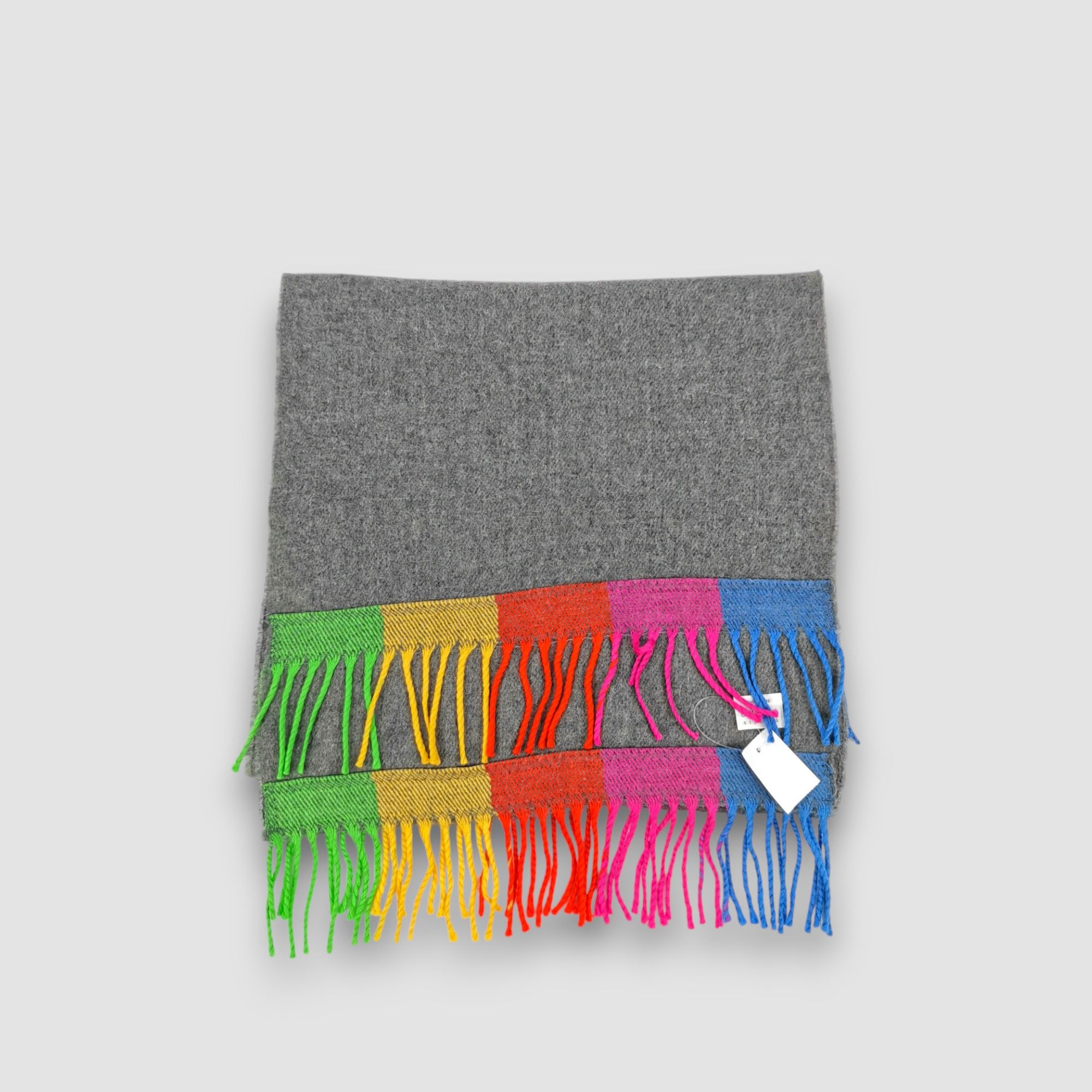 Jean Charles De Castelbajac Vintage JC DE CASTLEBAJAC Scarf Wool Cashmere Scarves. Size ONE SIZE - 2 Thumbnail
