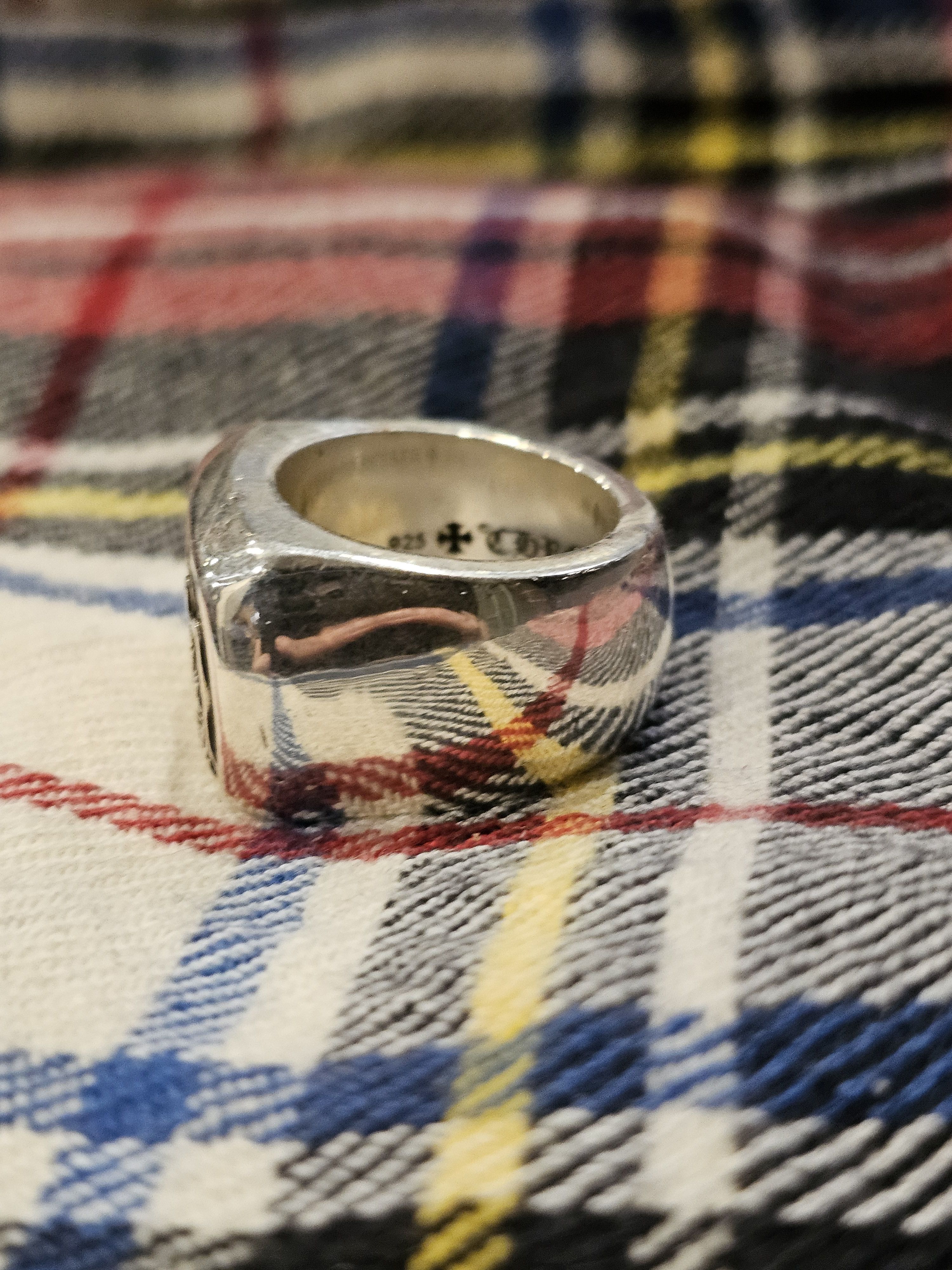 Chrome Hearts Chrome Hearts Dagger Angel Big PJ Ring Size 9 | Grailed